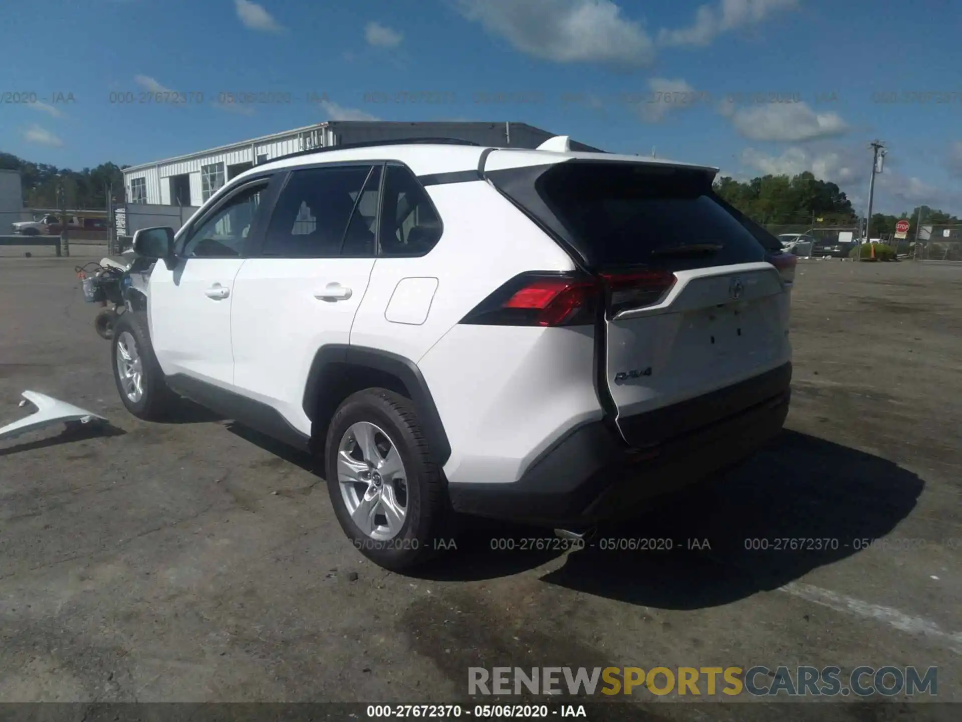 3 Photograph of a damaged car JTMW1RFV0KD016273 TOYOTA RAV4 2019