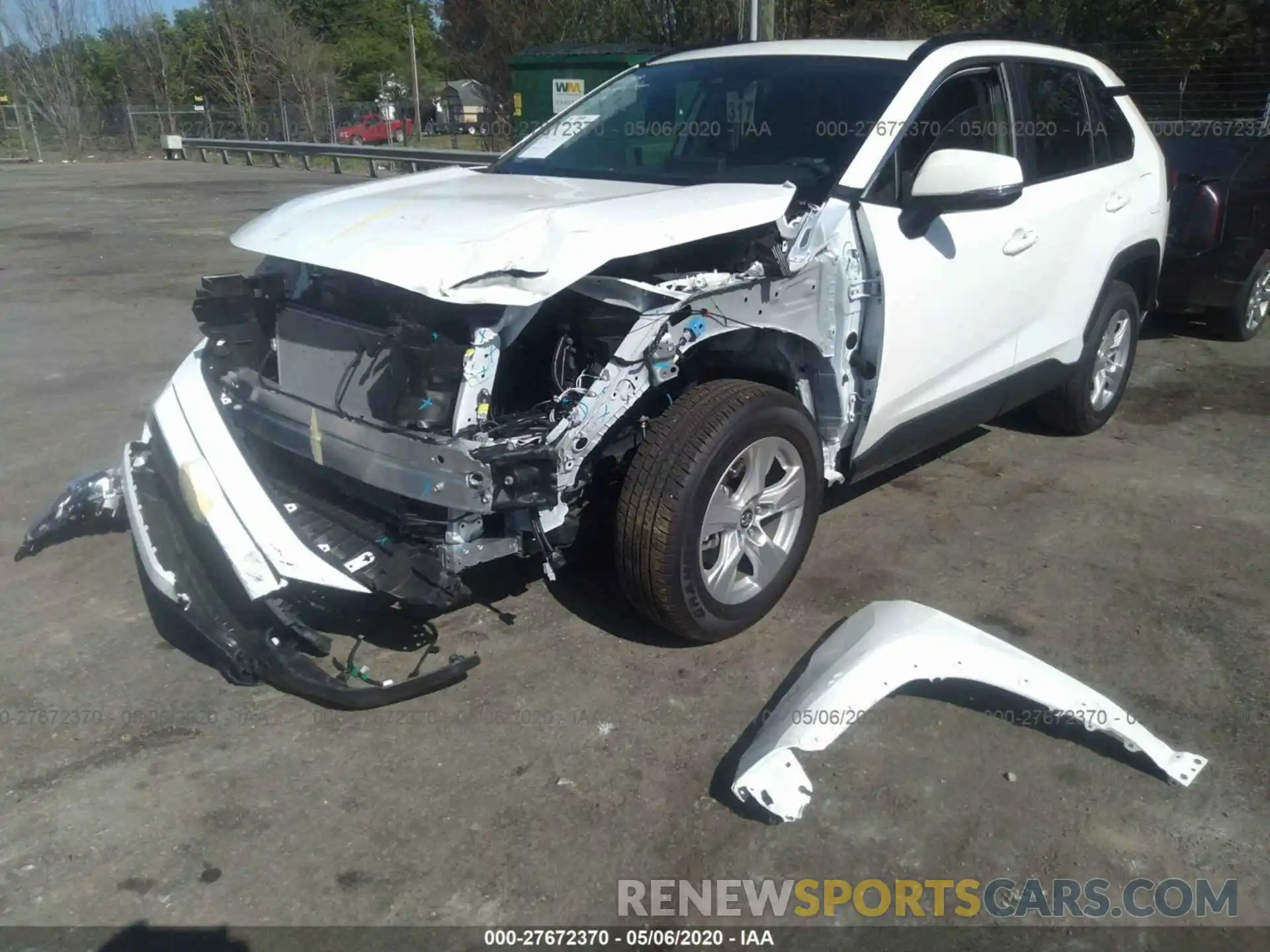 6 Photograph of a damaged car JTMW1RFV0KD016273 TOYOTA RAV4 2019