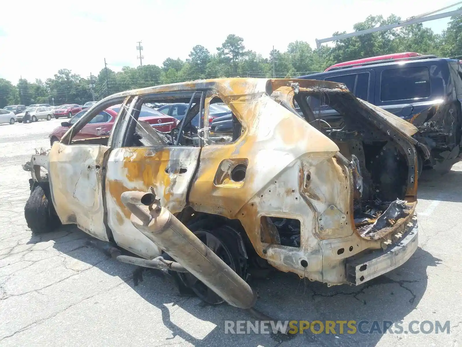 3 Photograph of a damaged car JTMW1RFV0KD016645 TOYOTA RAV4 2019