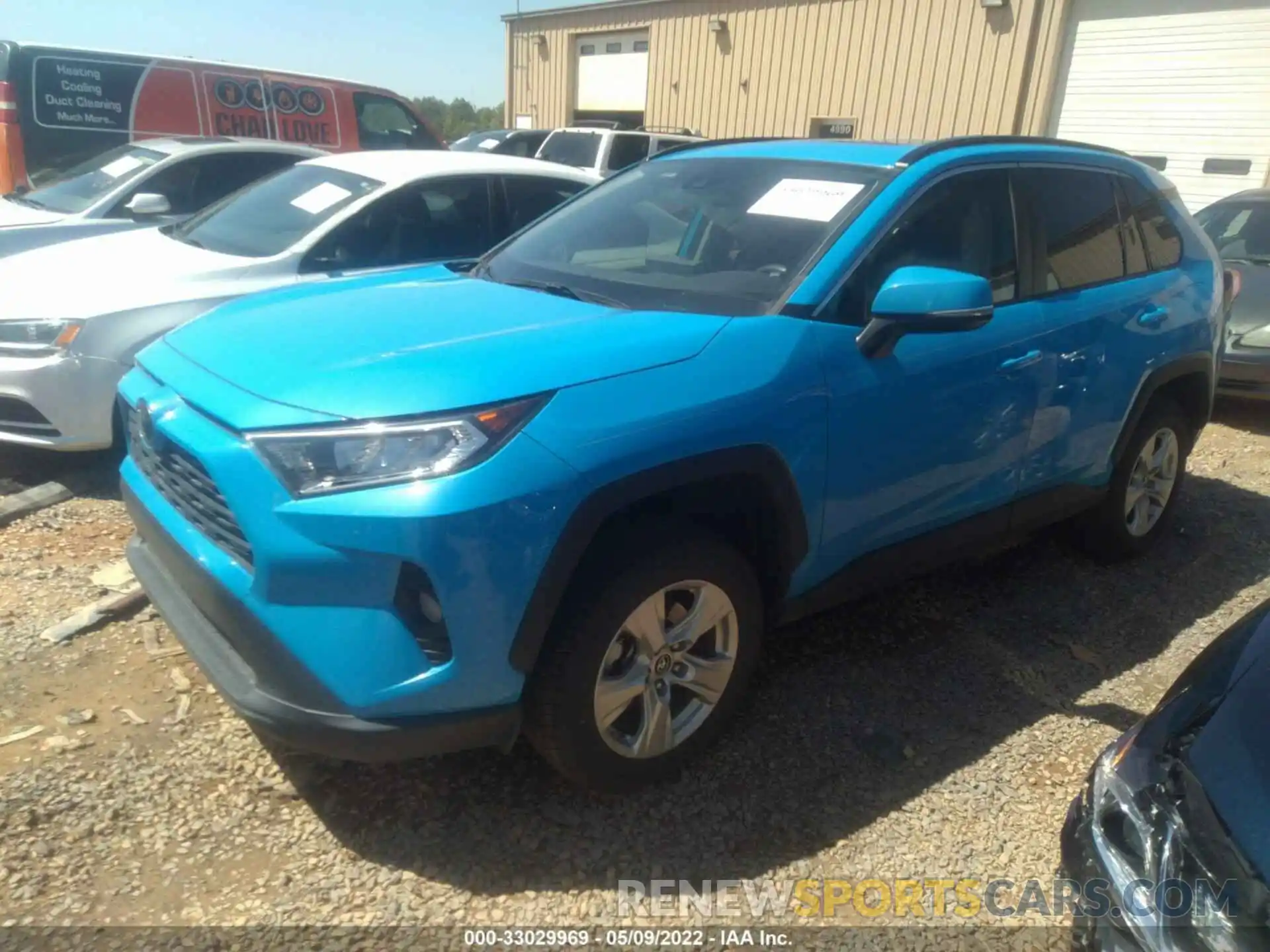 2 Photograph of a damaged car JTMW1RFV0KD016872 TOYOTA RAV4 2019