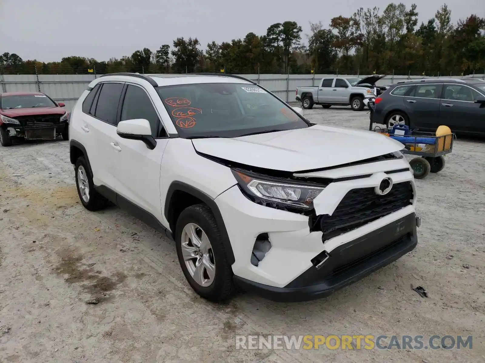 1 Фотография поврежденного автомобиля JTMW1RFV0KD019108 TOYOTA RAV4 2019