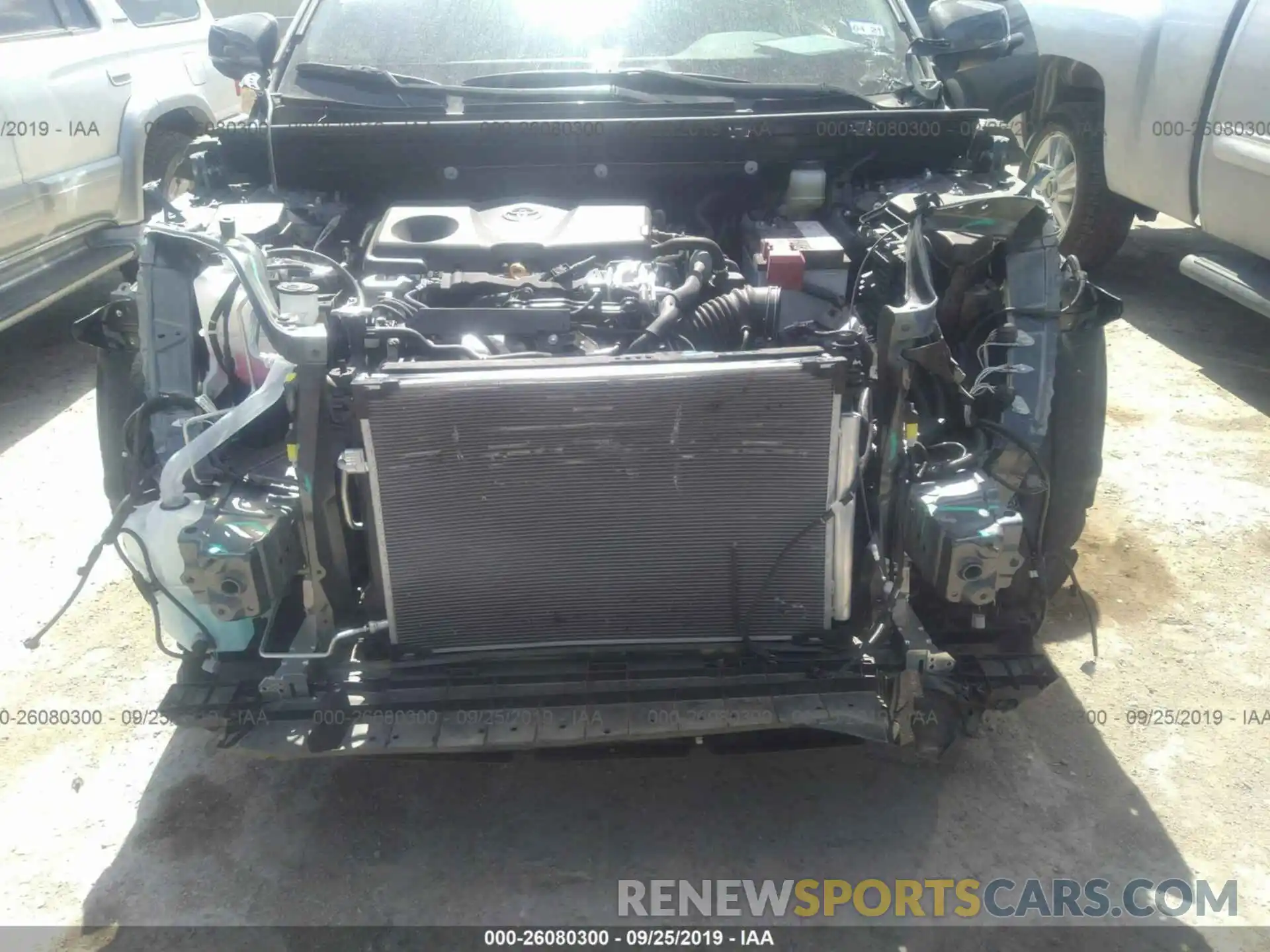 6 Photograph of a damaged car JTMW1RFV0KD022087 TOYOTA RAV4 2019