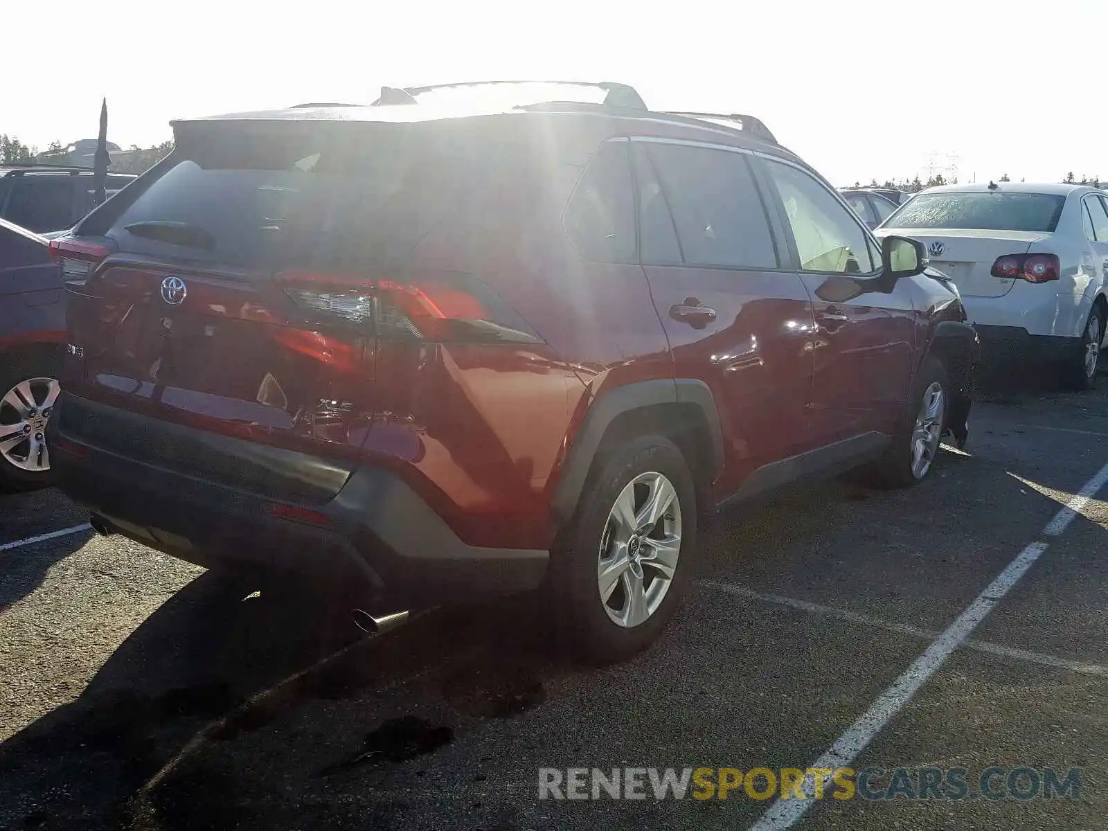 4 Photograph of a damaged car JTMW1RFV0KD026916 TOYOTA RAV4 2019