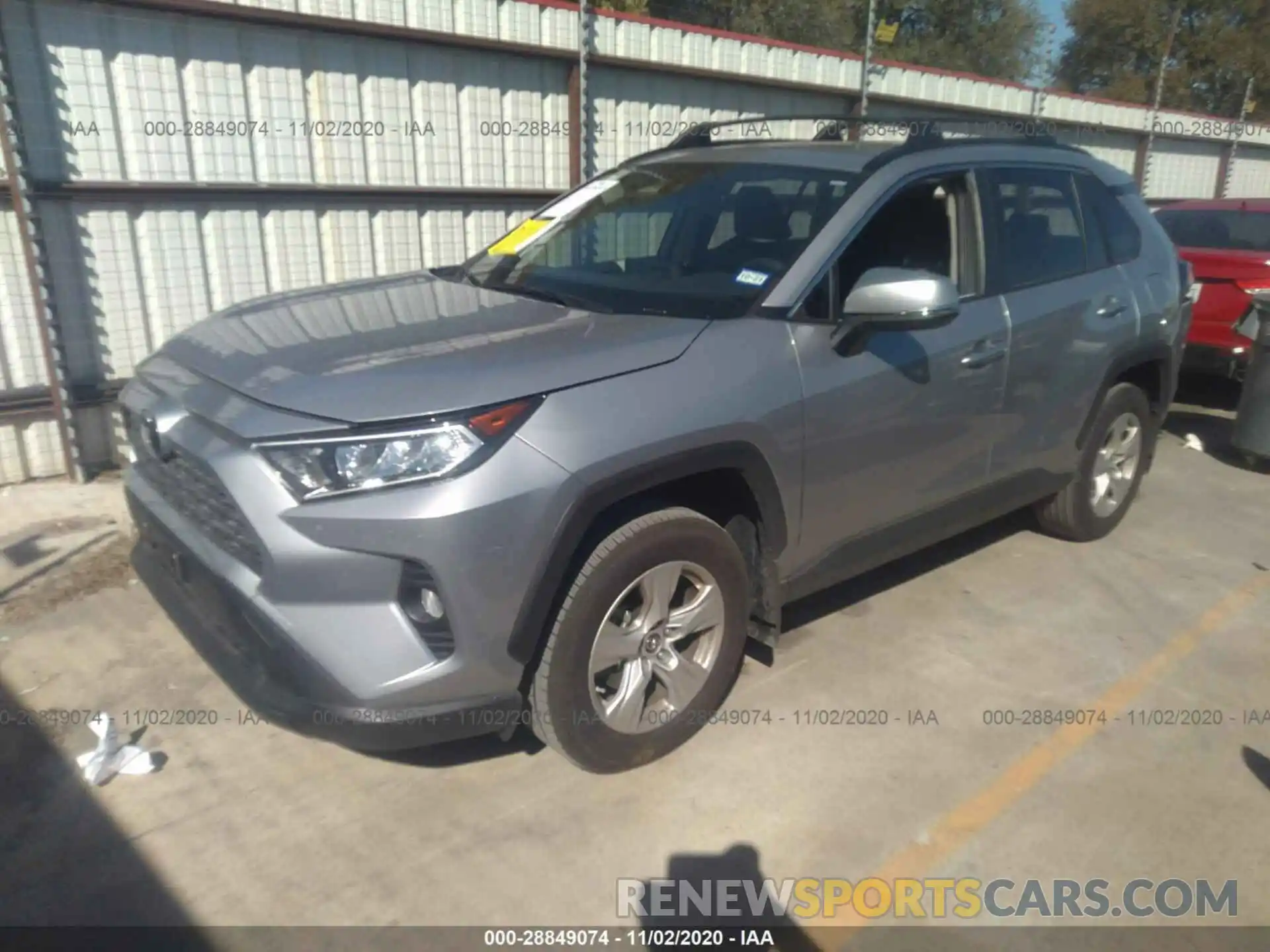 2 Фотография поврежденного автомобиля JTMW1RFV0KD028617 TOYOTA RAV4 2019