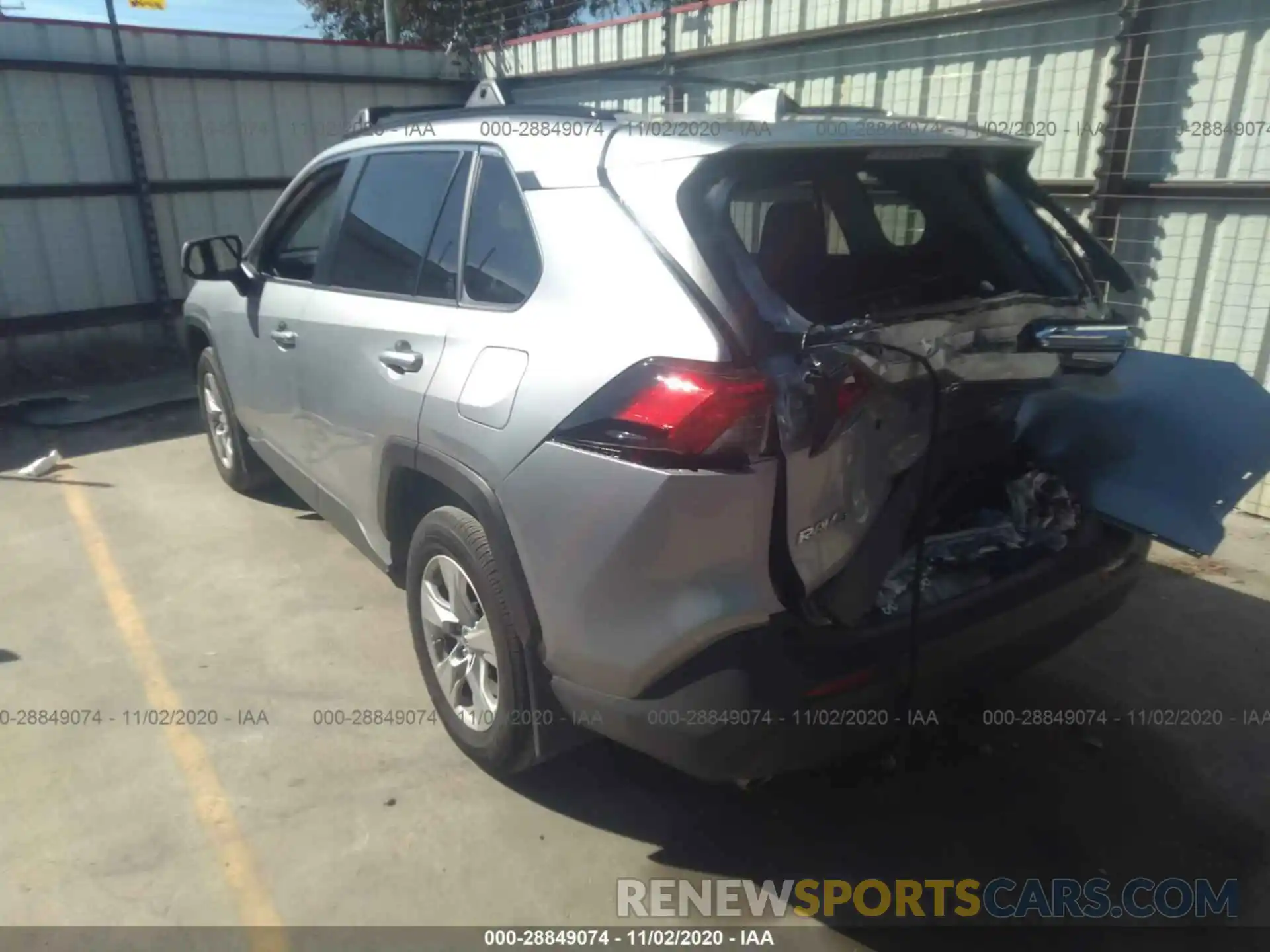 3 Photograph of a damaged car JTMW1RFV0KD028617 TOYOTA RAV4 2019