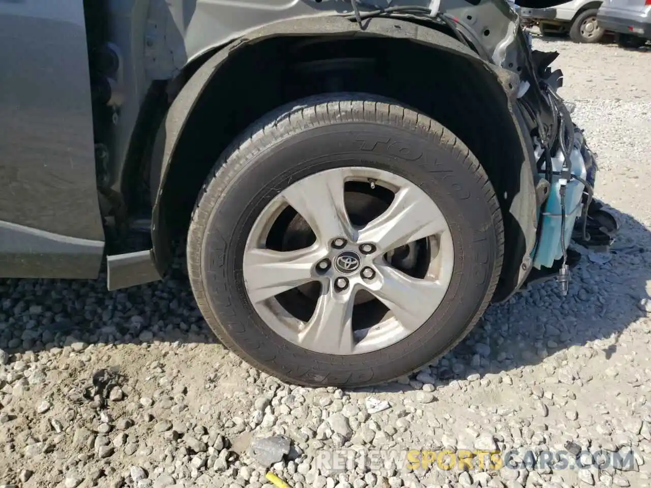 9 Photograph of a damaged car JTMW1RFV0KD030139 TOYOTA RAV4 2019