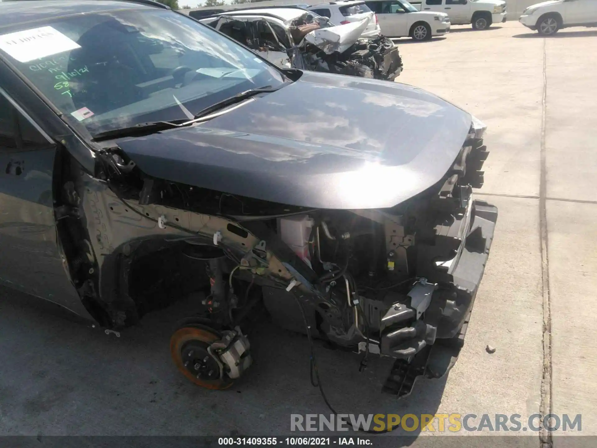 6 Photograph of a damaged car JTMW1RFV0KD032229 TOYOTA RAV4 2019