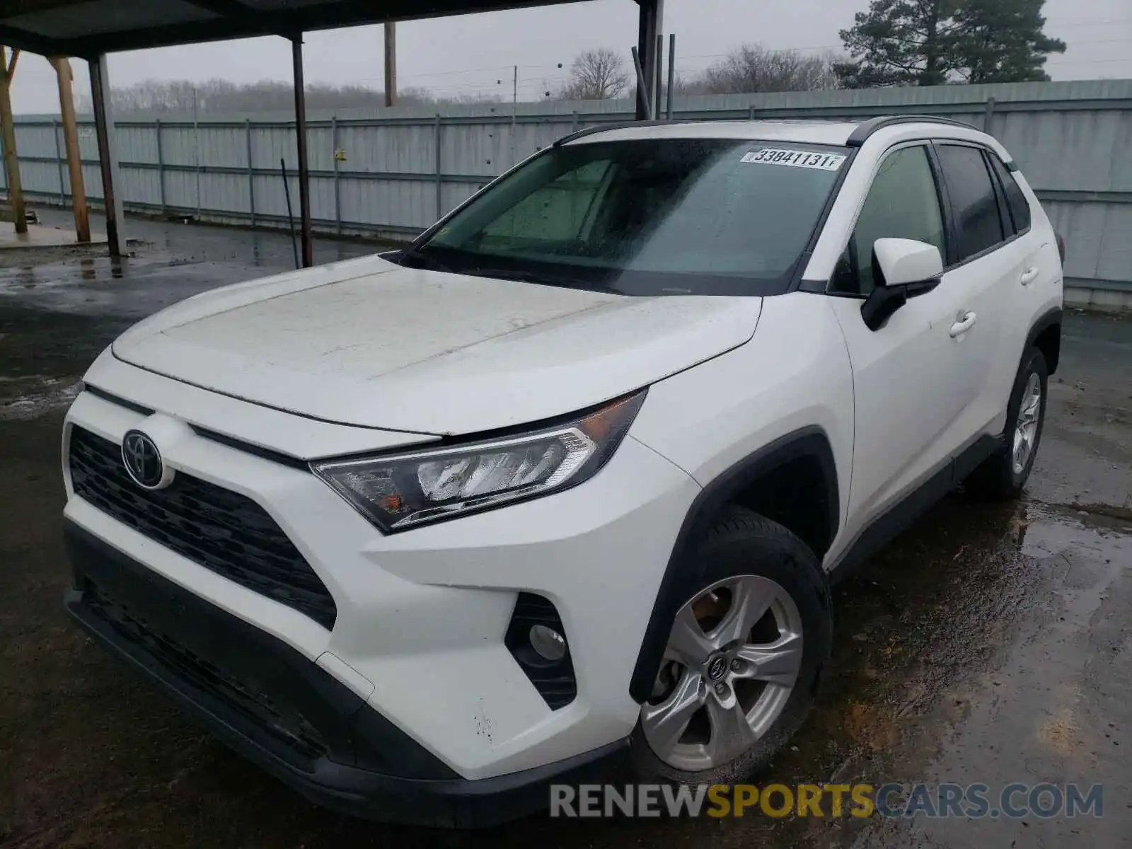 2 Photograph of a damaged car JTMW1RFV0KD033106 TOYOTA RAV4 2019