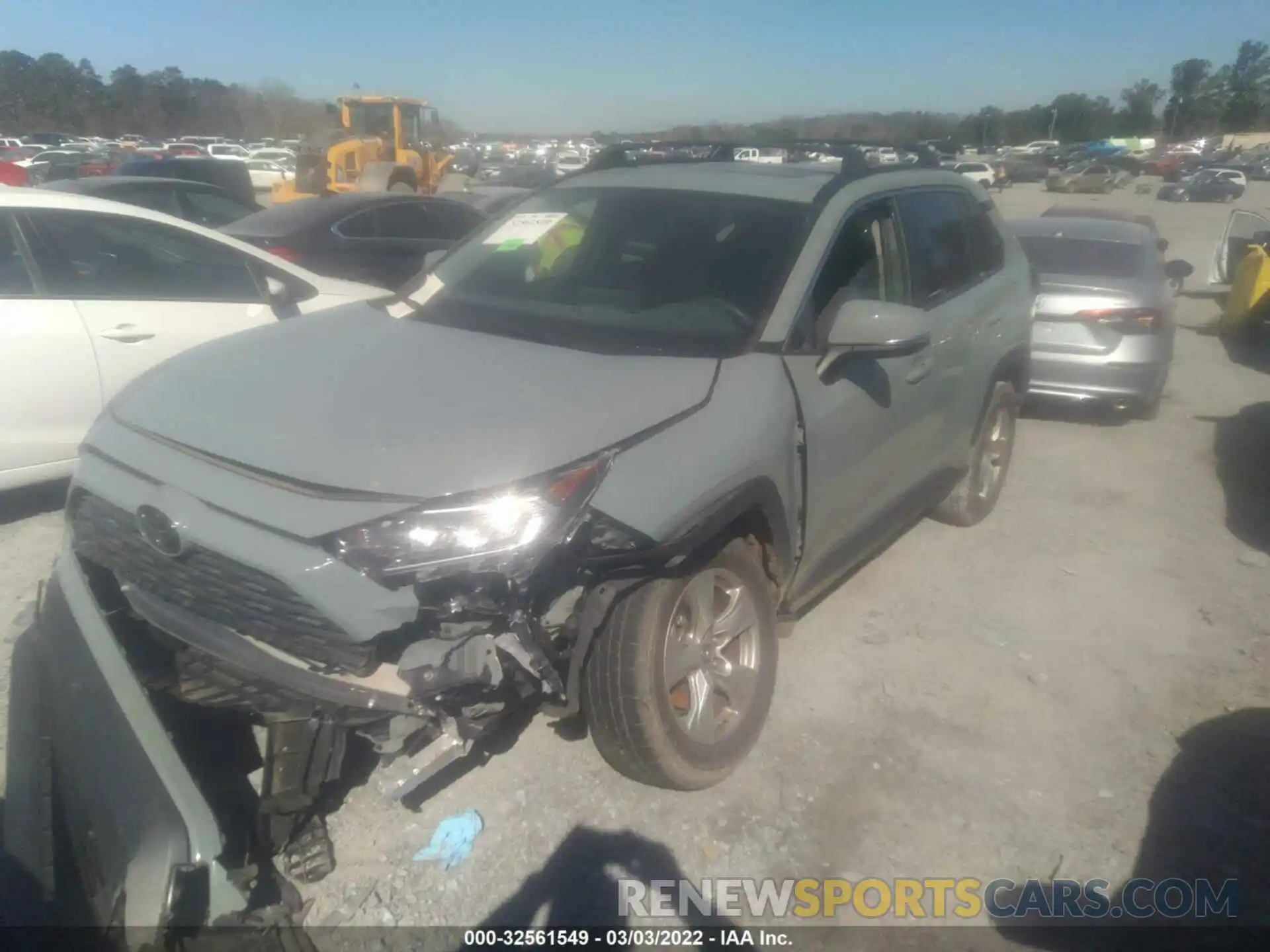 2 Photograph of a damaged car JTMW1RFV0KD034837 TOYOTA RAV4 2019