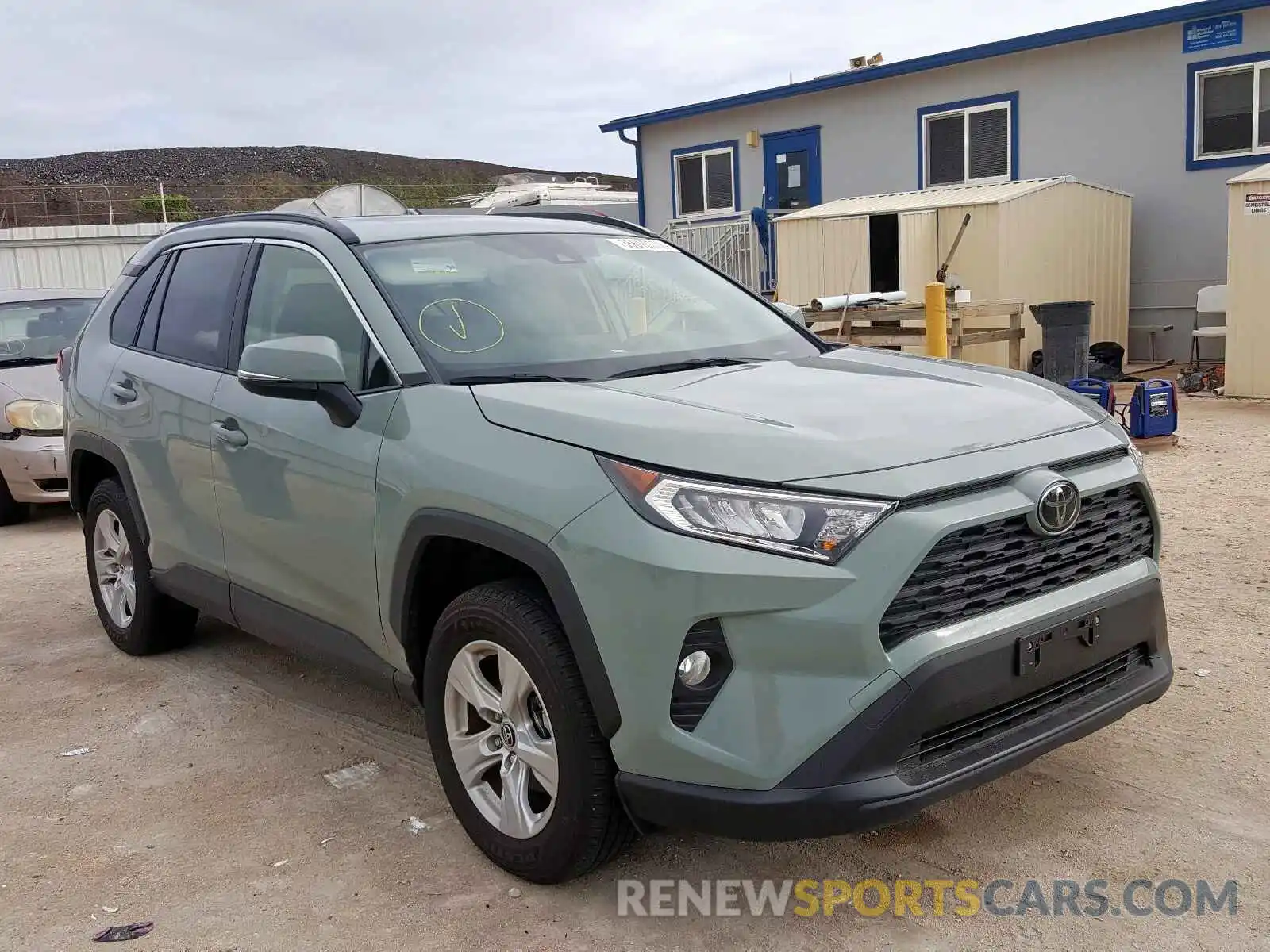 1 Photograph of a damaged car JTMW1RFV0KD035101 TOYOTA RAV4 2019