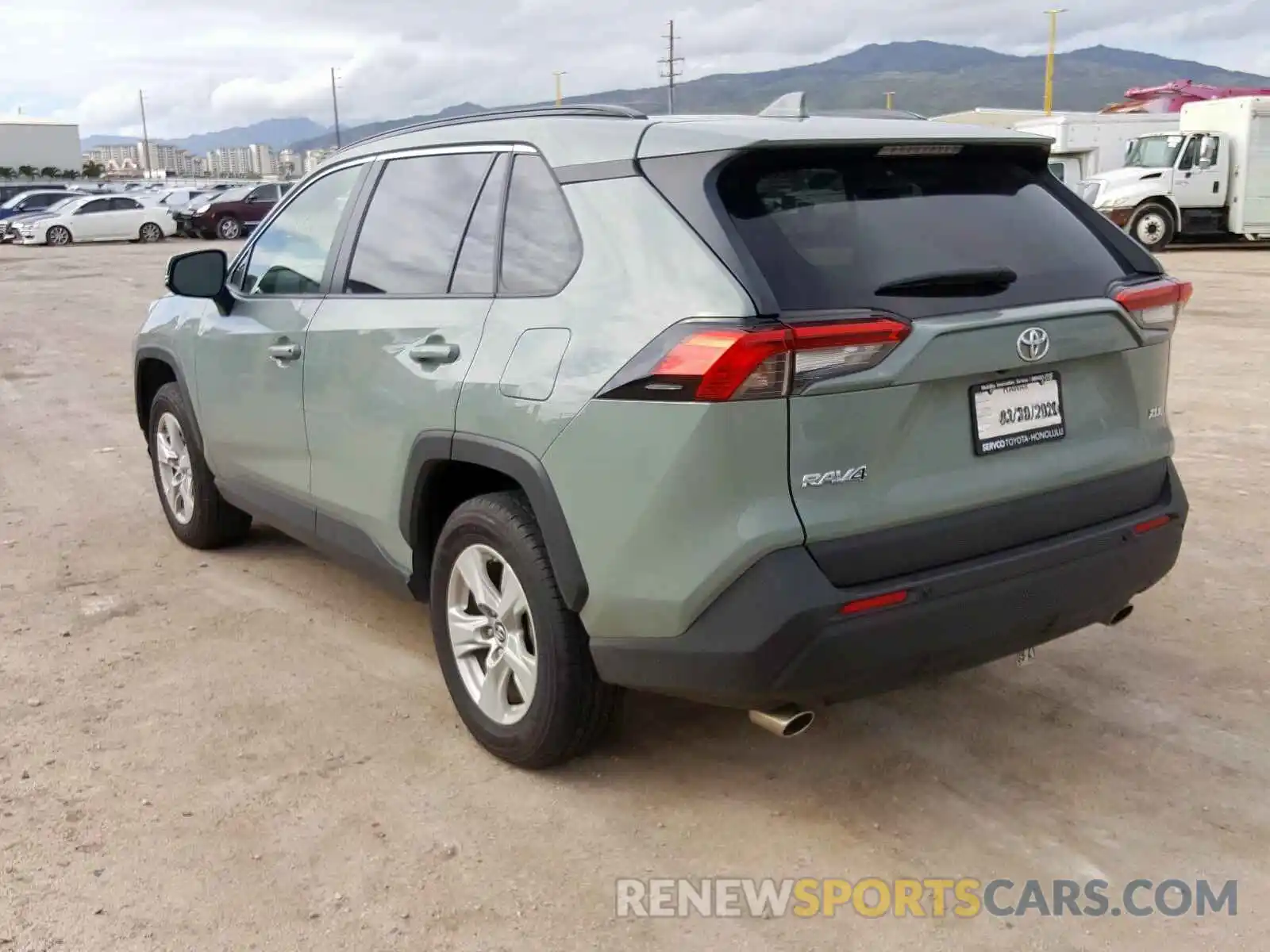 3 Photograph of a damaged car JTMW1RFV0KD035101 TOYOTA RAV4 2019