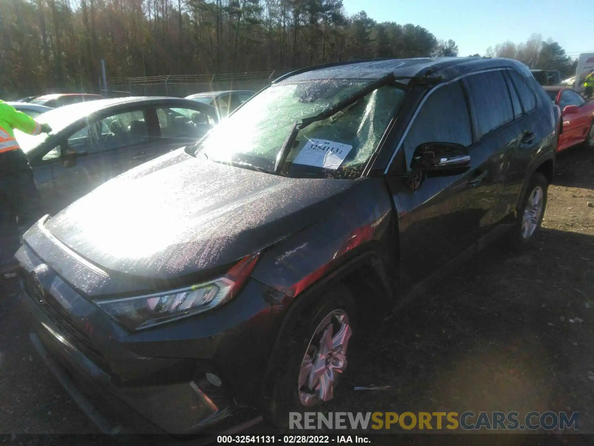 2 Photograph of a damaged car JTMW1RFV0KD035227 TOYOTA RAV4 2019