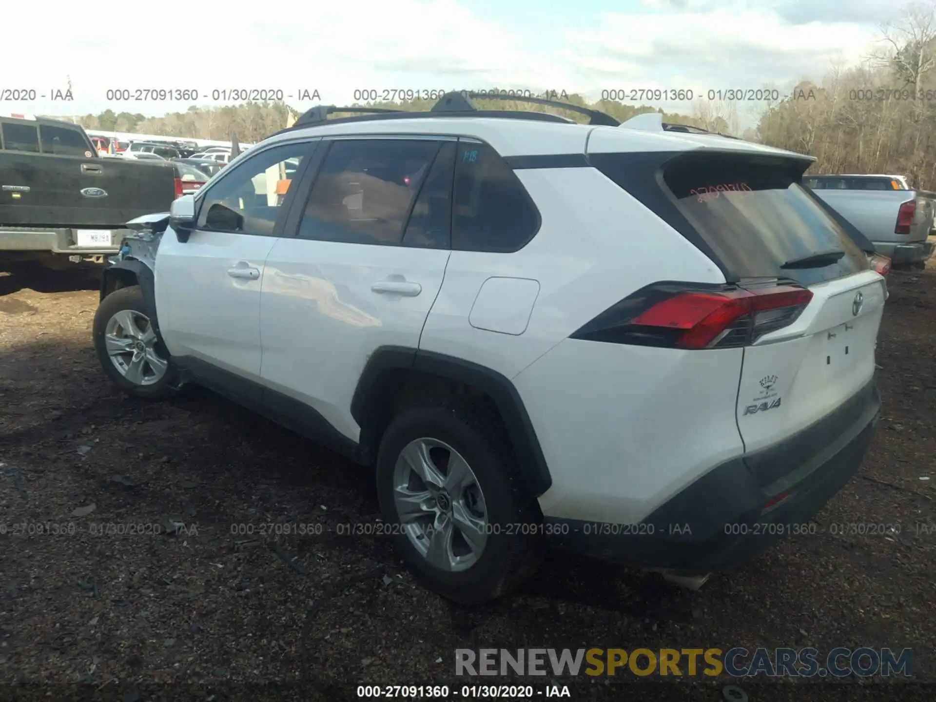 3 Фотография поврежденного автомобиля JTMW1RFV0KD035440 TOYOTA RAV4 2019