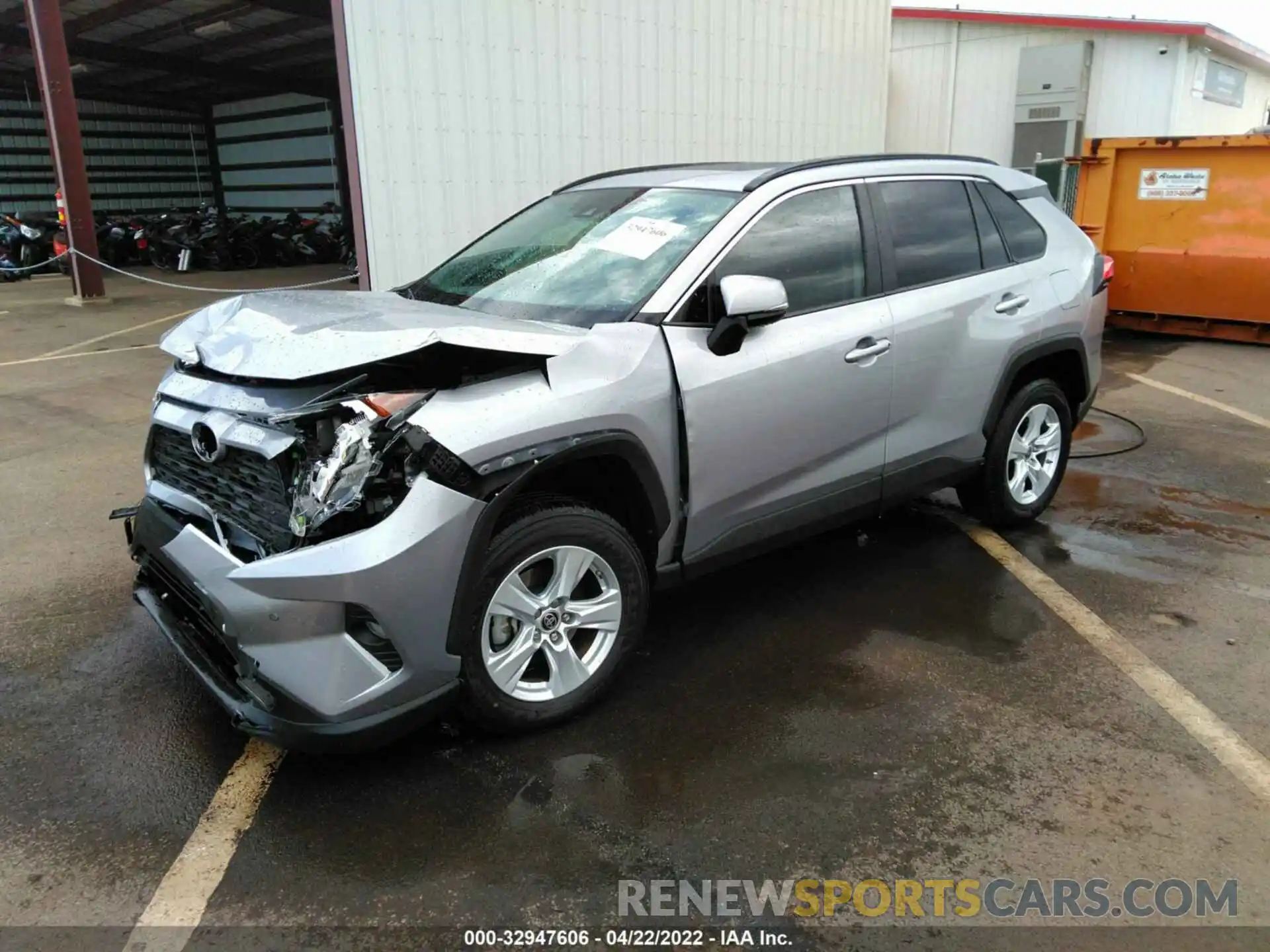 2 Фотография поврежденного автомобиля JTMW1RFV0KD038578 TOYOTA RAV4 2019