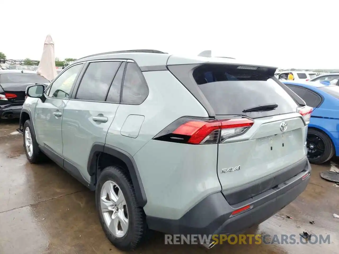 3 Фотография поврежденного автомобиля JTMW1RFV0KD501268 TOYOTA RAV4 2019