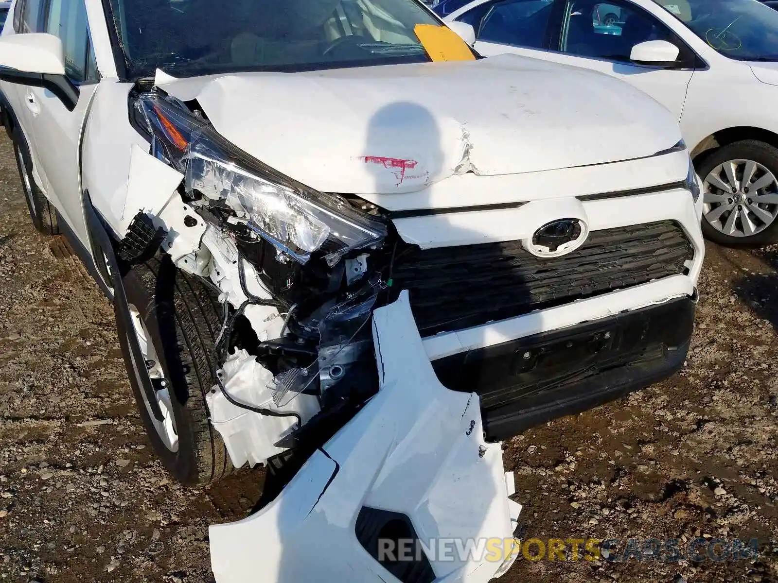 9 Photograph of a damaged car JTMW1RFV0KD506857 TOYOTA RAV4 2019