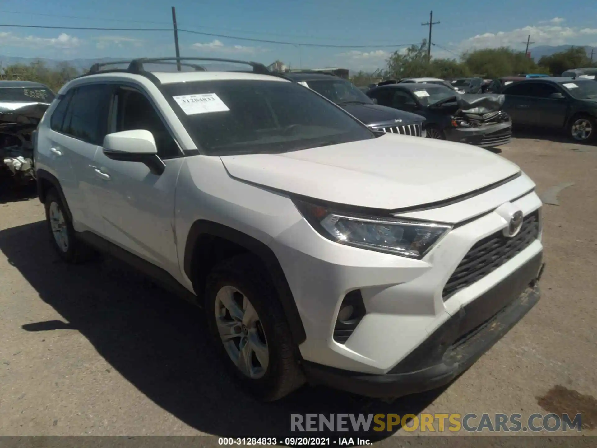 1 Фотография поврежденного автомобиля JTMW1RFV0KD507216 TOYOTA RAV4 2019