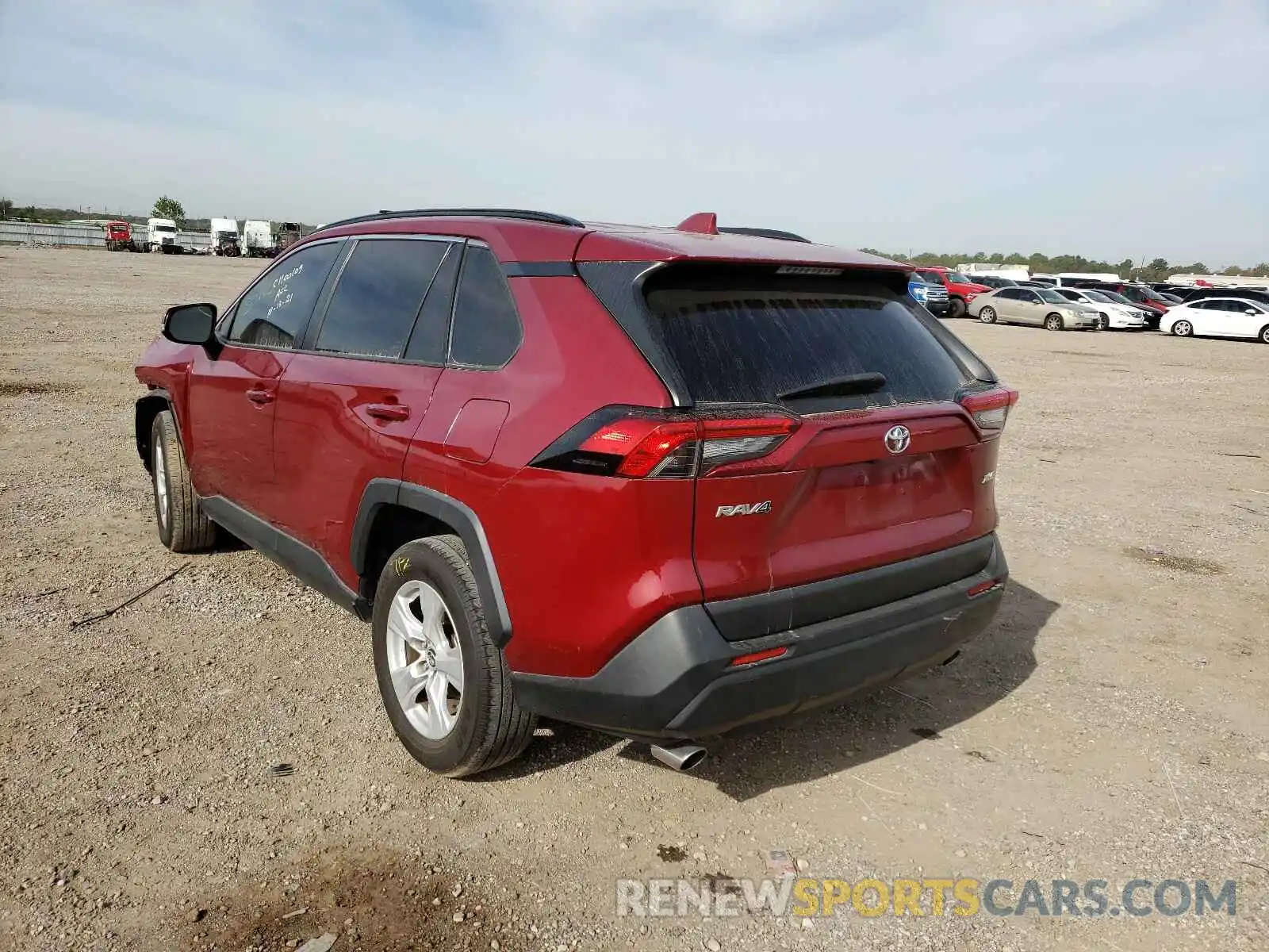 3 Photograph of a damaged car JTMW1RFV0KD508785 TOYOTA RAV4 2019