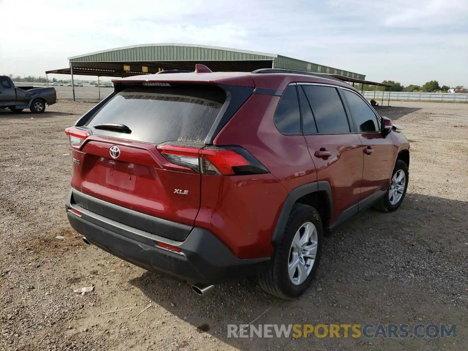 4 Photograph of a damaged car JTMW1RFV0KD508785 TOYOTA RAV4 2019