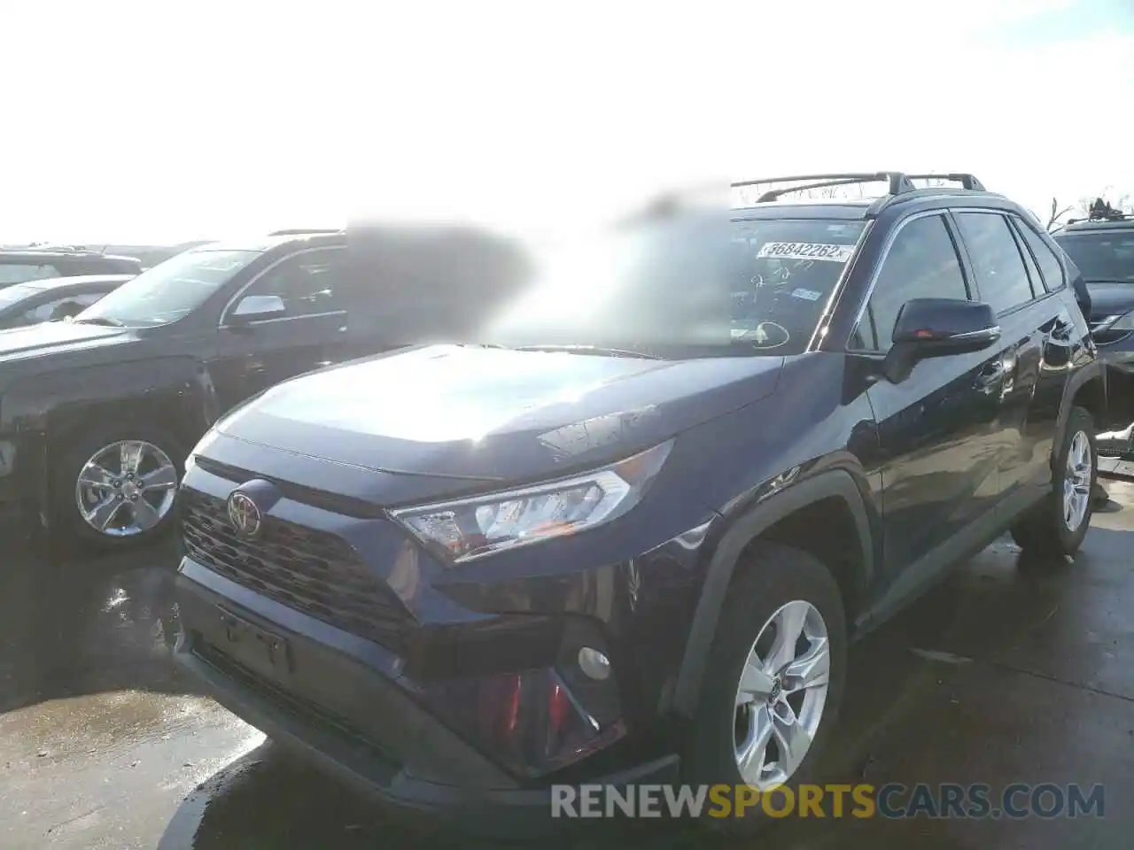 2 Photograph of a damaged car JTMW1RFV0KD509337 TOYOTA RAV4 2019