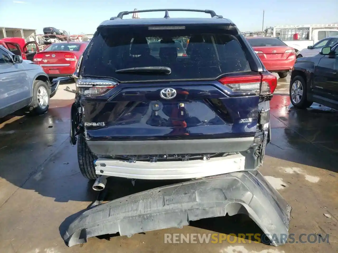 9 Фотография поврежденного автомобиля JTMW1RFV0KD509337 TOYOTA RAV4 2019