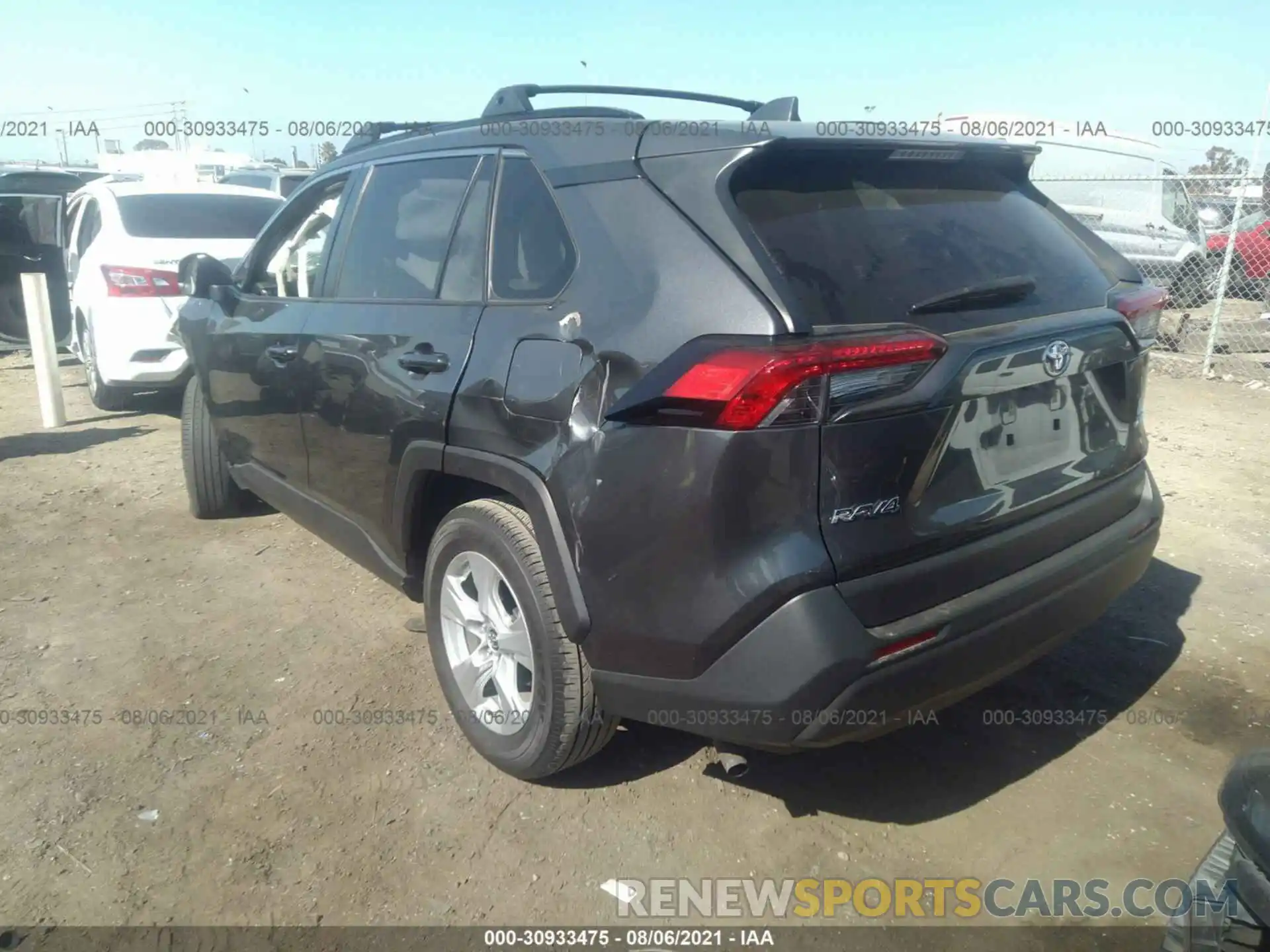 3 Photograph of a damaged car JTMW1RFV0KD509970 TOYOTA RAV4 2019