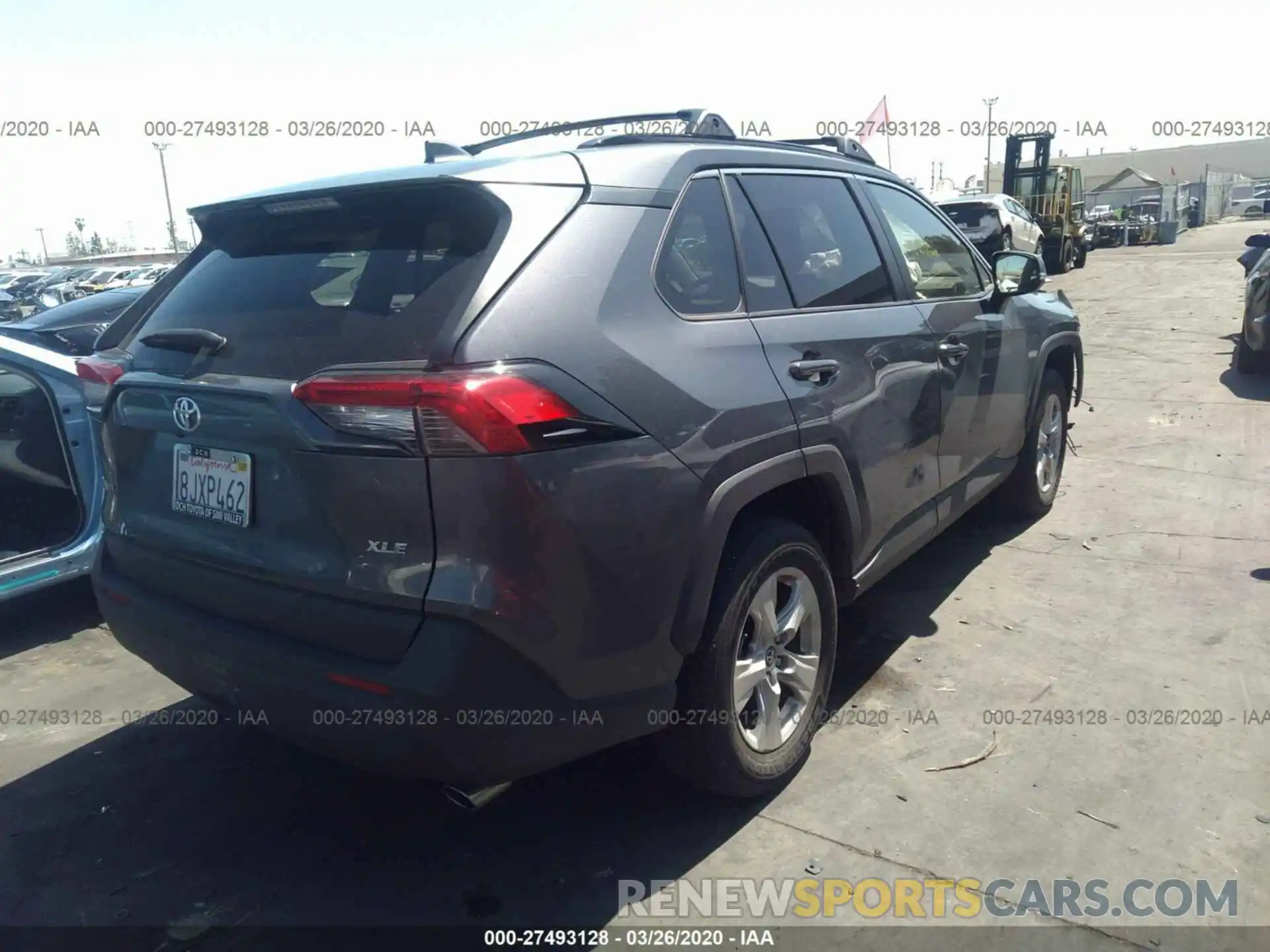 4 Фотография поврежденного автомобиля JTMW1RFV0KD510262 TOYOTA RAV4 2019