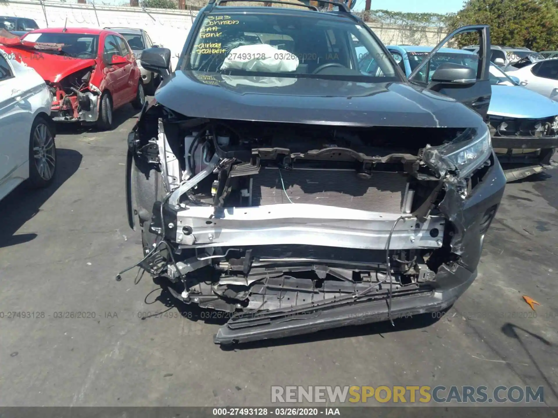 6 Photograph of a damaged car JTMW1RFV0KD510262 TOYOTA RAV4 2019