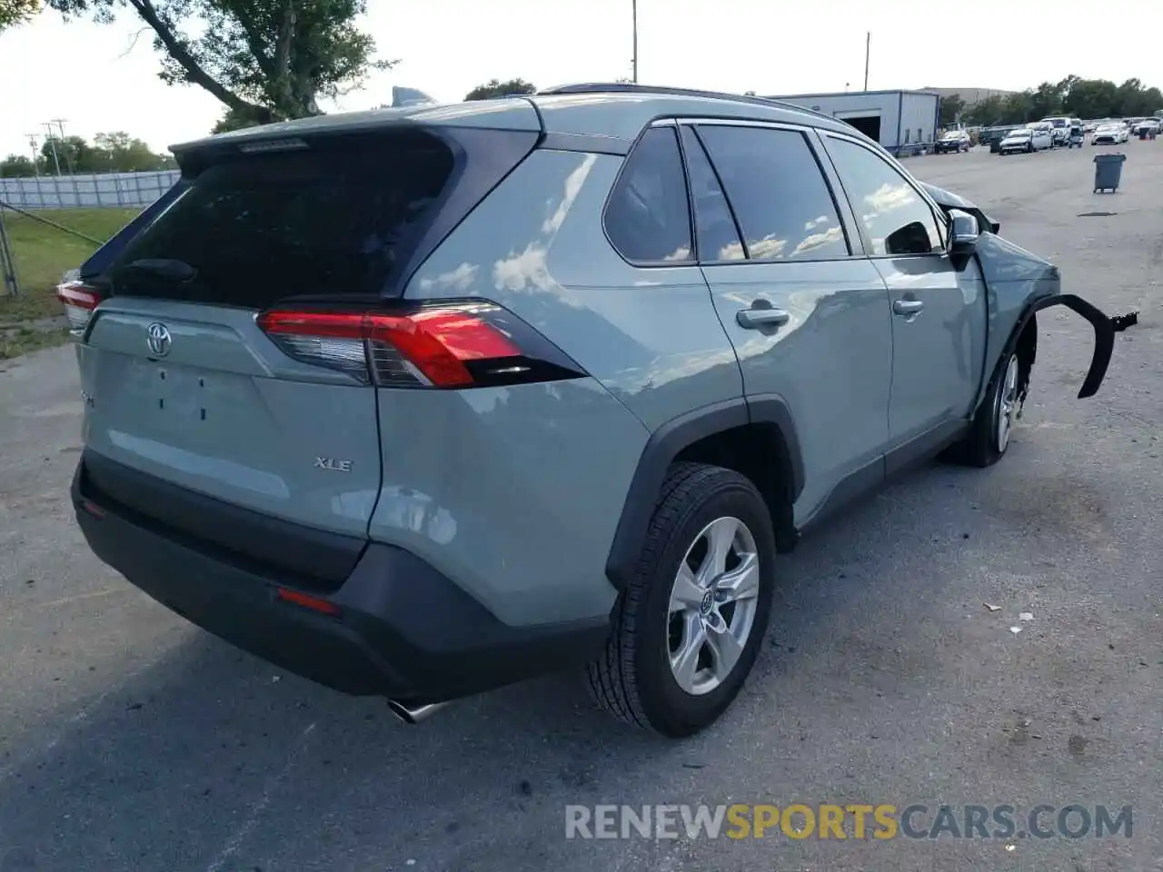 4 Photograph of a damaged car JTMW1RFV0KD510603 TOYOTA RAV4 2019