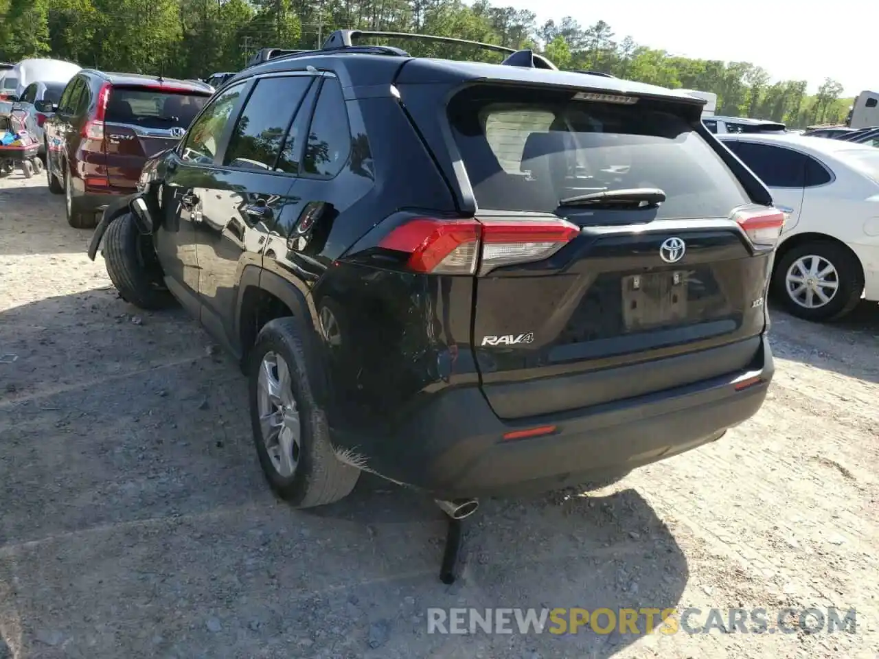 3 Photograph of a damaged car JTMW1RFV0KD511914 TOYOTA RAV4 2019