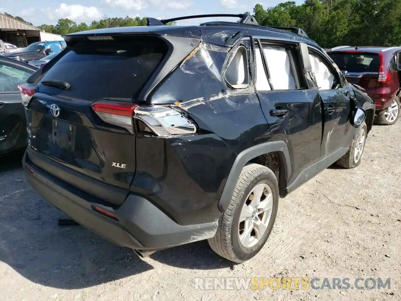 4 Photograph of a damaged car JTMW1RFV0KD511914 TOYOTA RAV4 2019