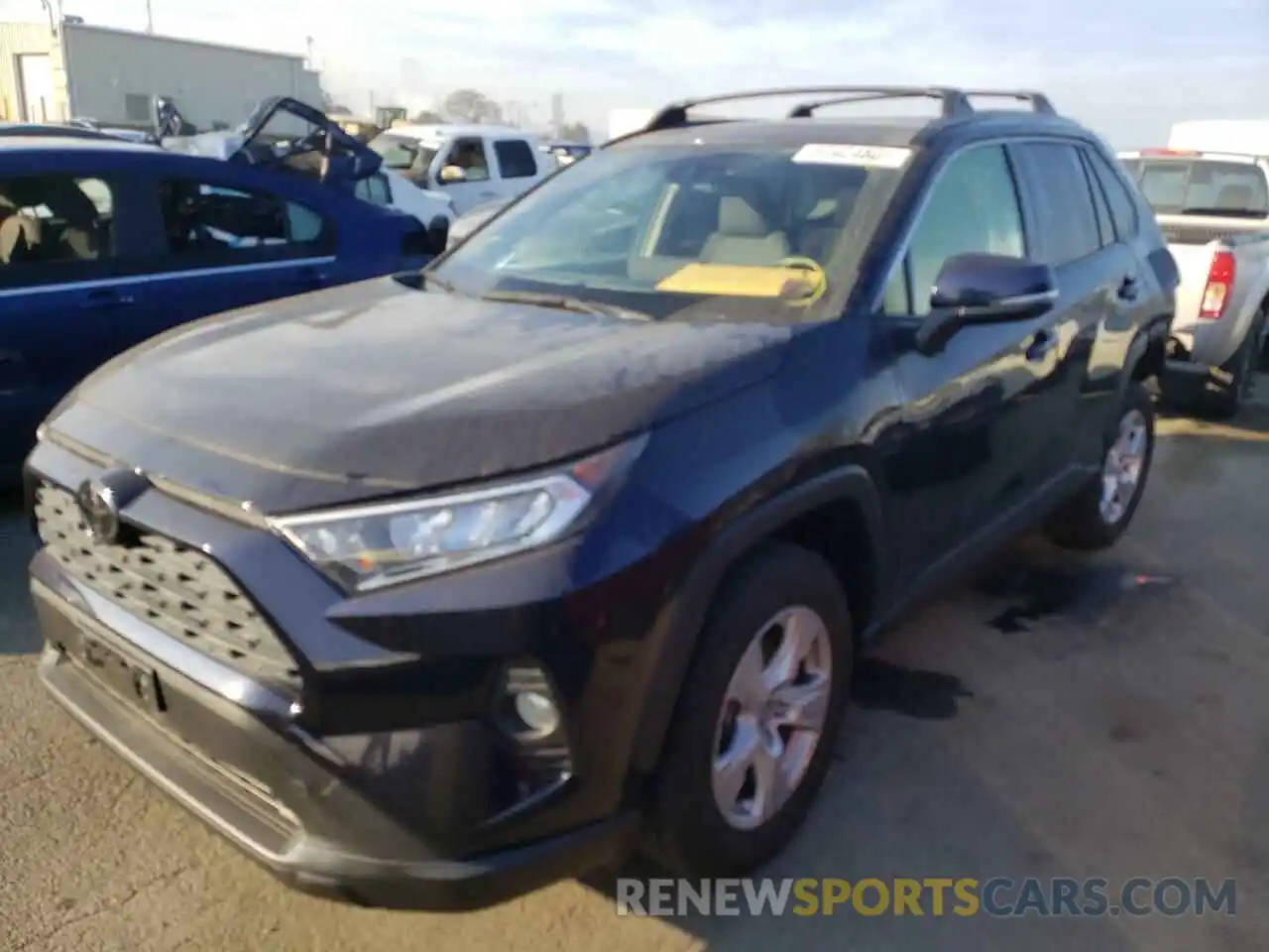 2 Photograph of a damaged car JTMW1RFV0KD515560 TOYOTA RAV4 2019