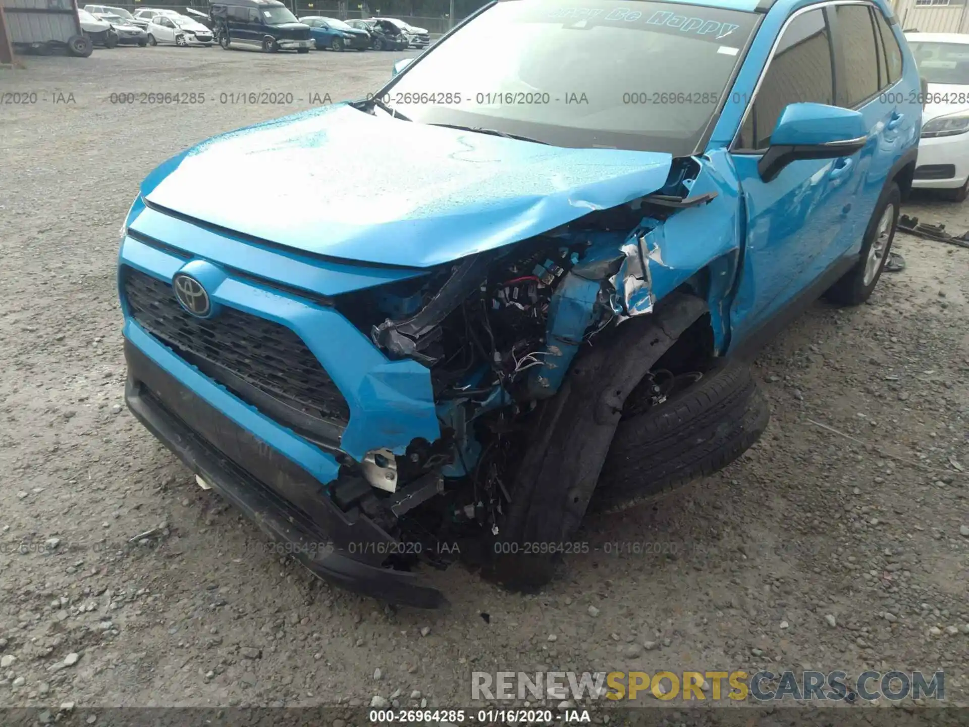 6 Photograph of a damaged car JTMW1RFV0KJ011799 TOYOTA RAV4 2019