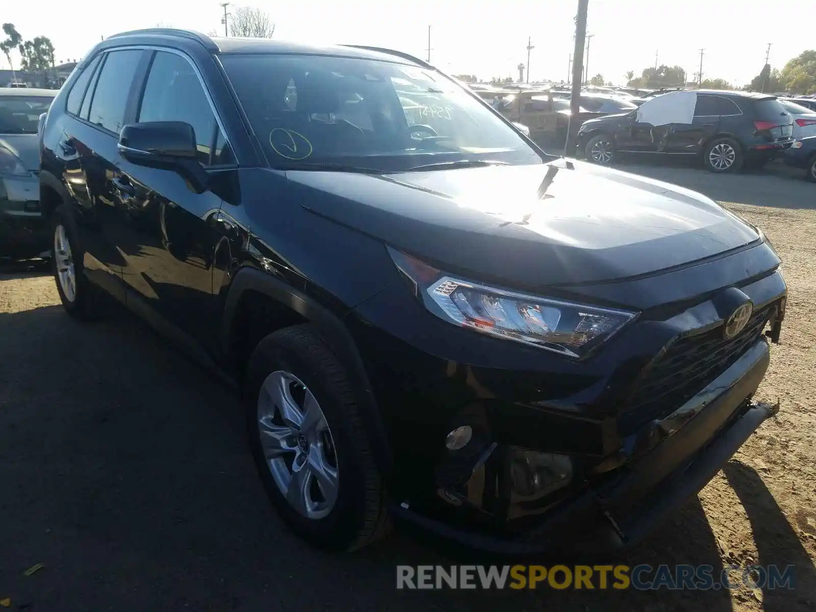 1 Photograph of a damaged car JTMW1RFV1KD003774 TOYOTA RAV4 2019