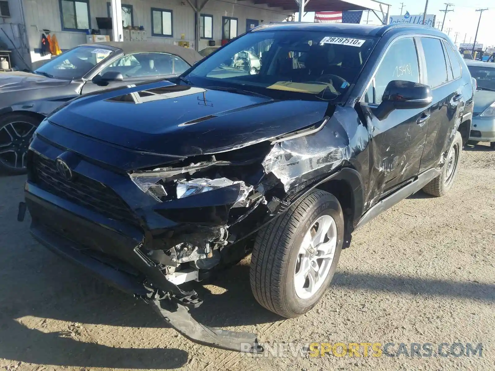 2 Photograph of a damaged car JTMW1RFV1KD003774 TOYOTA RAV4 2019