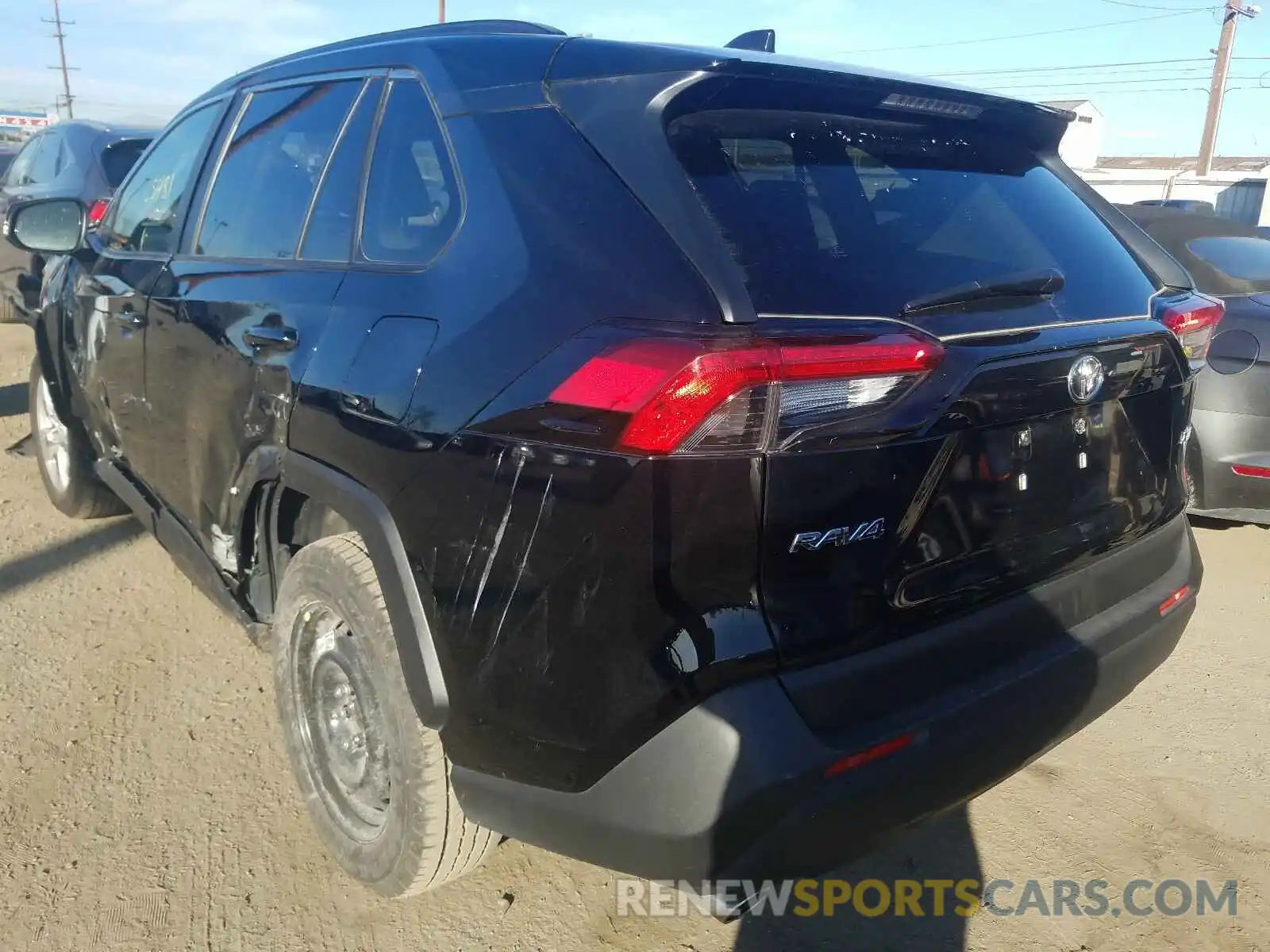 3 Photograph of a damaged car JTMW1RFV1KD003774 TOYOTA RAV4 2019