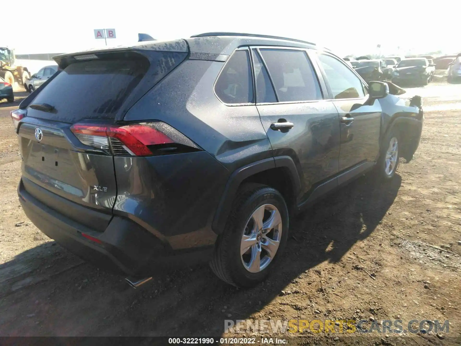 4 Фотография поврежденного автомобиля JTMW1RFV1KD008151 TOYOTA RAV4 2019