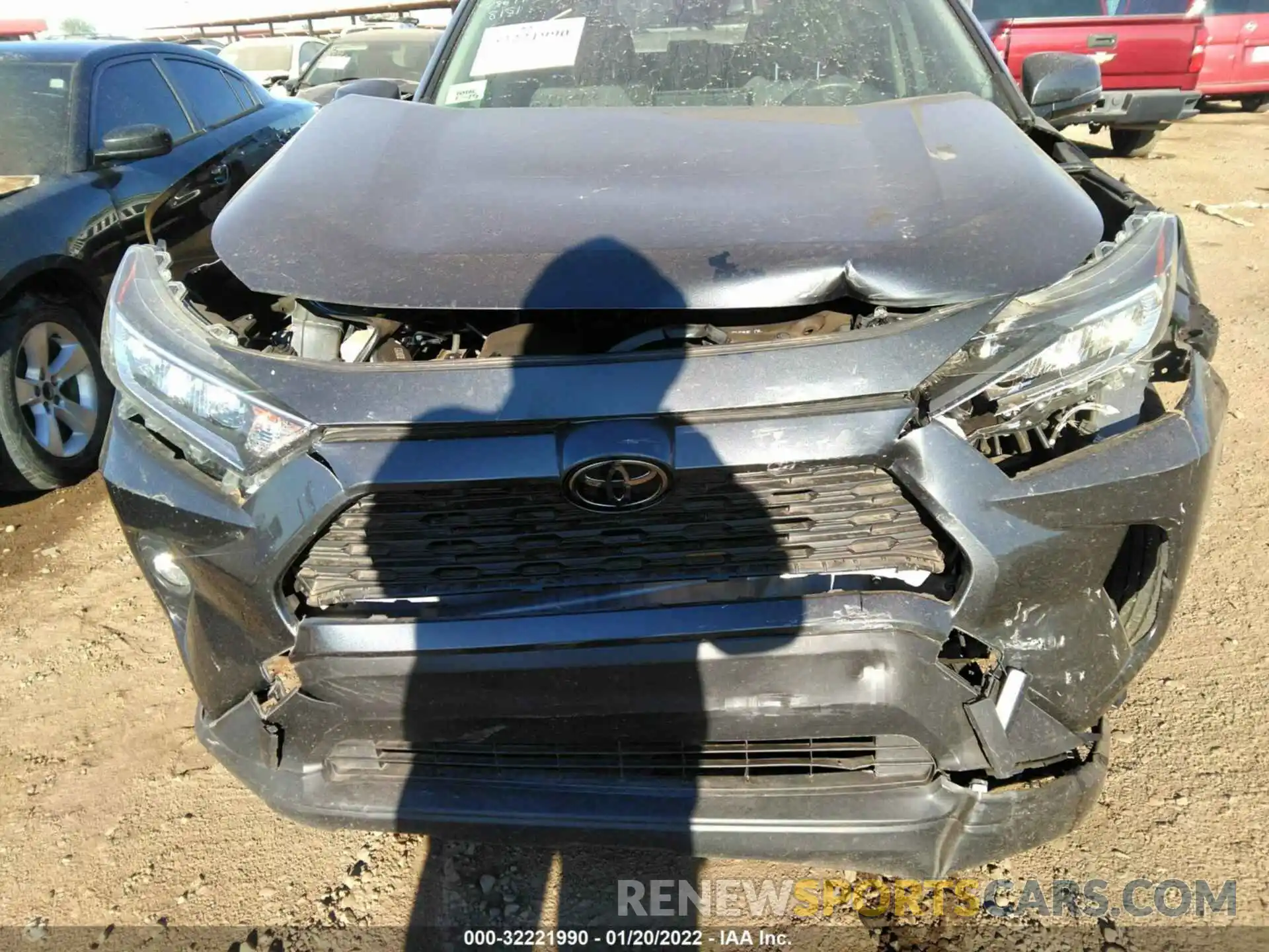 6 Фотография поврежденного автомобиля JTMW1RFV1KD008151 TOYOTA RAV4 2019