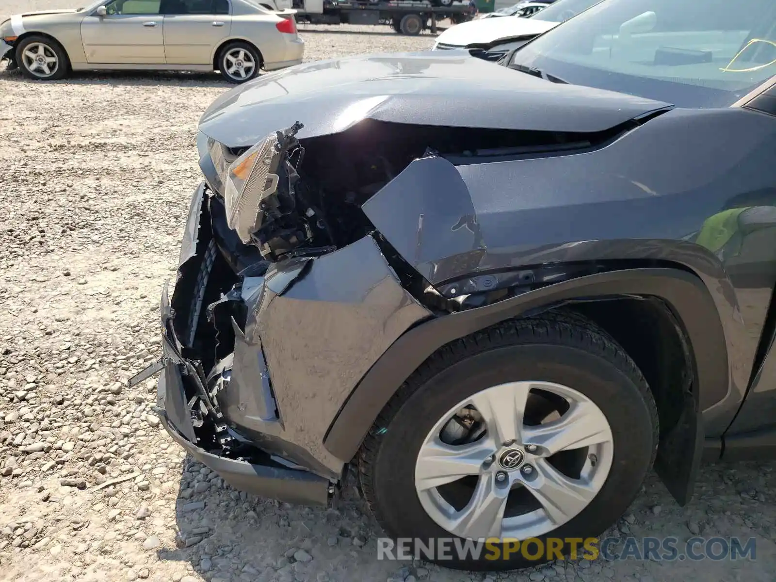 9 Photograph of a damaged car JTMW1RFV1KD010157 TOYOTA RAV4 2019