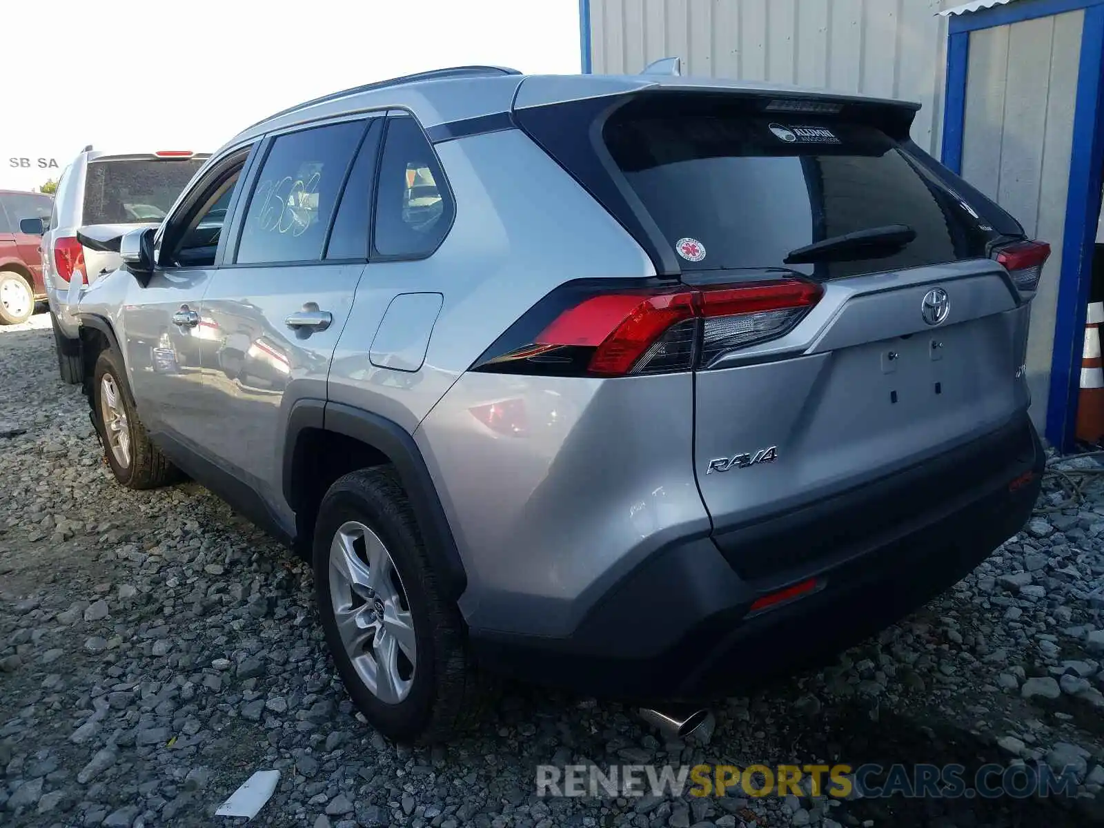 3 Photograph of a damaged car JTMW1RFV1KD017223 TOYOTA RAV4 2019