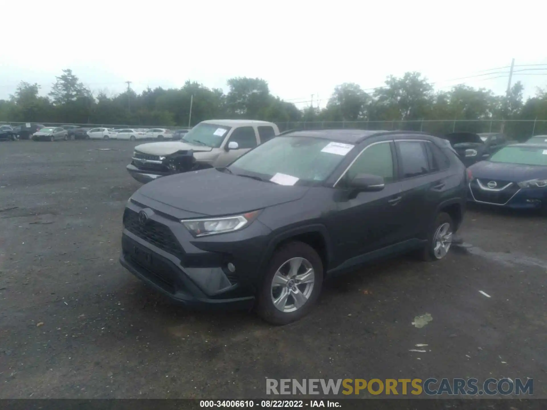 2 Photograph of a damaged car JTMW1RFV1KD020350 TOYOTA RAV4 2019