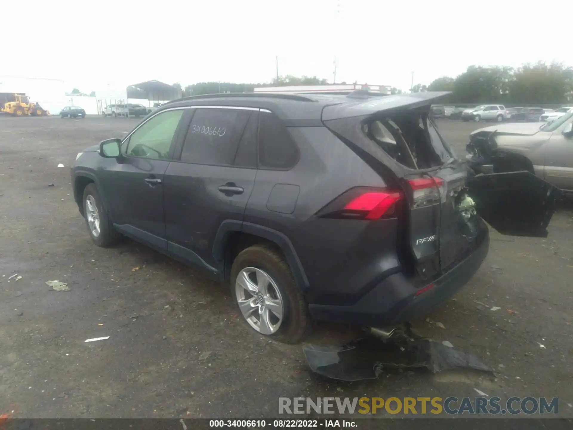 3 Photograph of a damaged car JTMW1RFV1KD020350 TOYOTA RAV4 2019