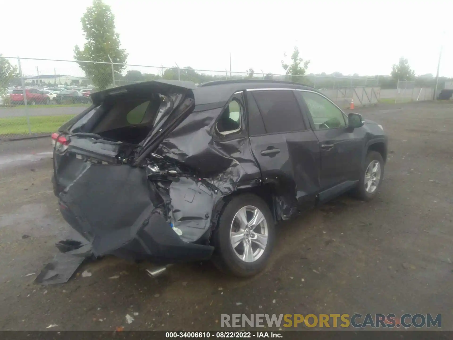 4 Photograph of a damaged car JTMW1RFV1KD020350 TOYOTA RAV4 2019