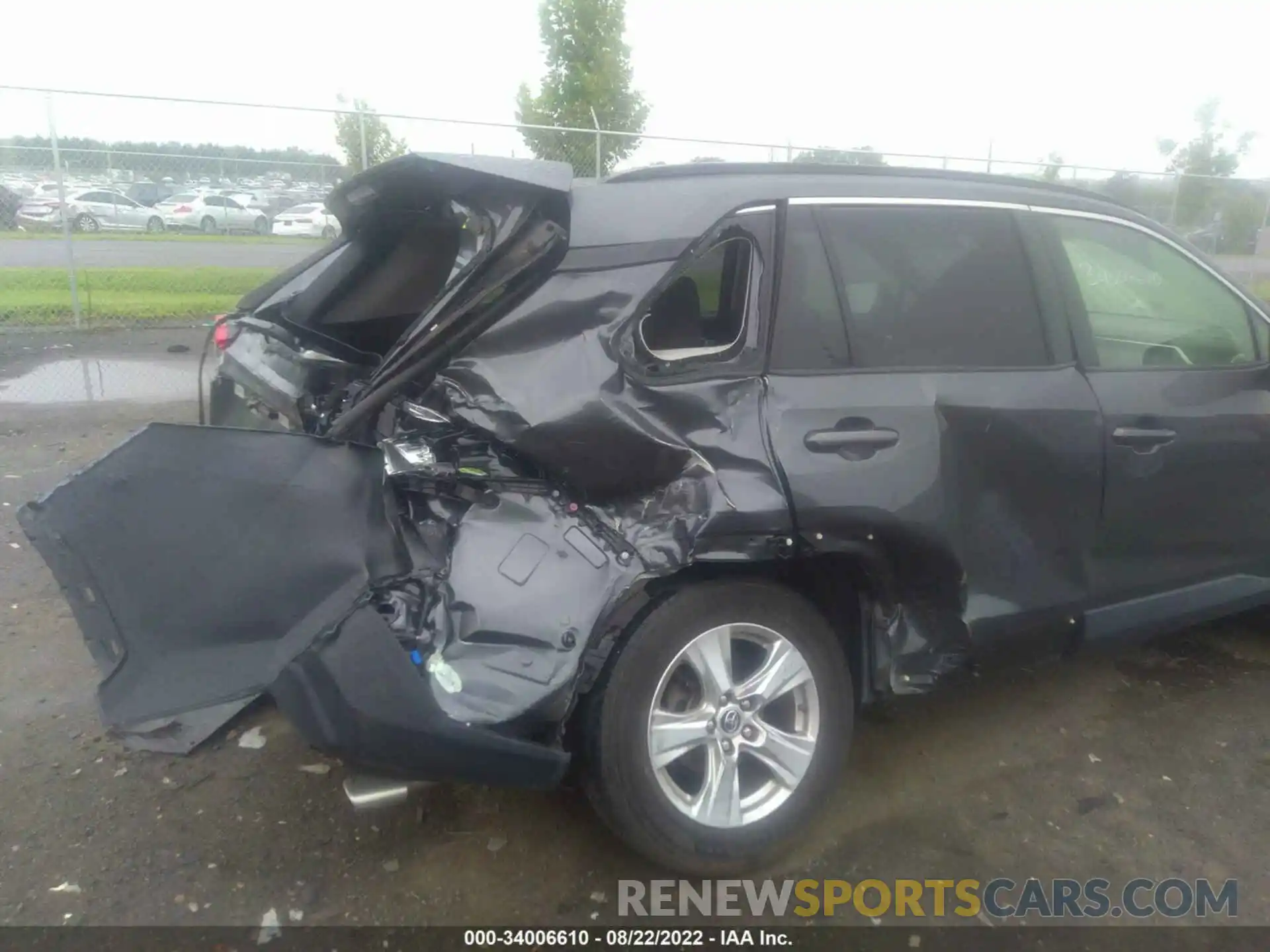 6 Photograph of a damaged car JTMW1RFV1KD020350 TOYOTA RAV4 2019