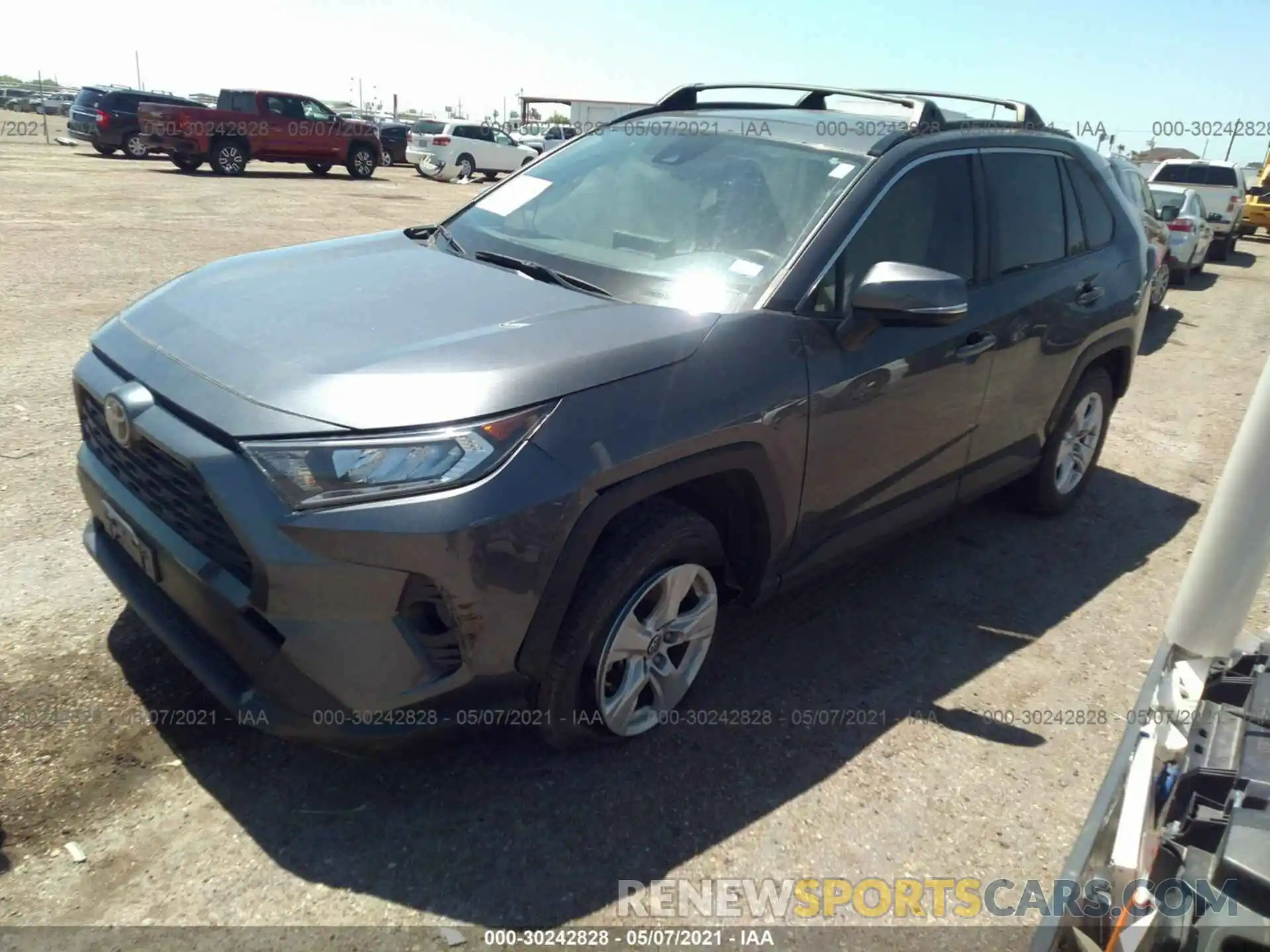 2 Фотография поврежденного автомобиля JTMW1RFV1KD022261 TOYOTA RAV4 2019