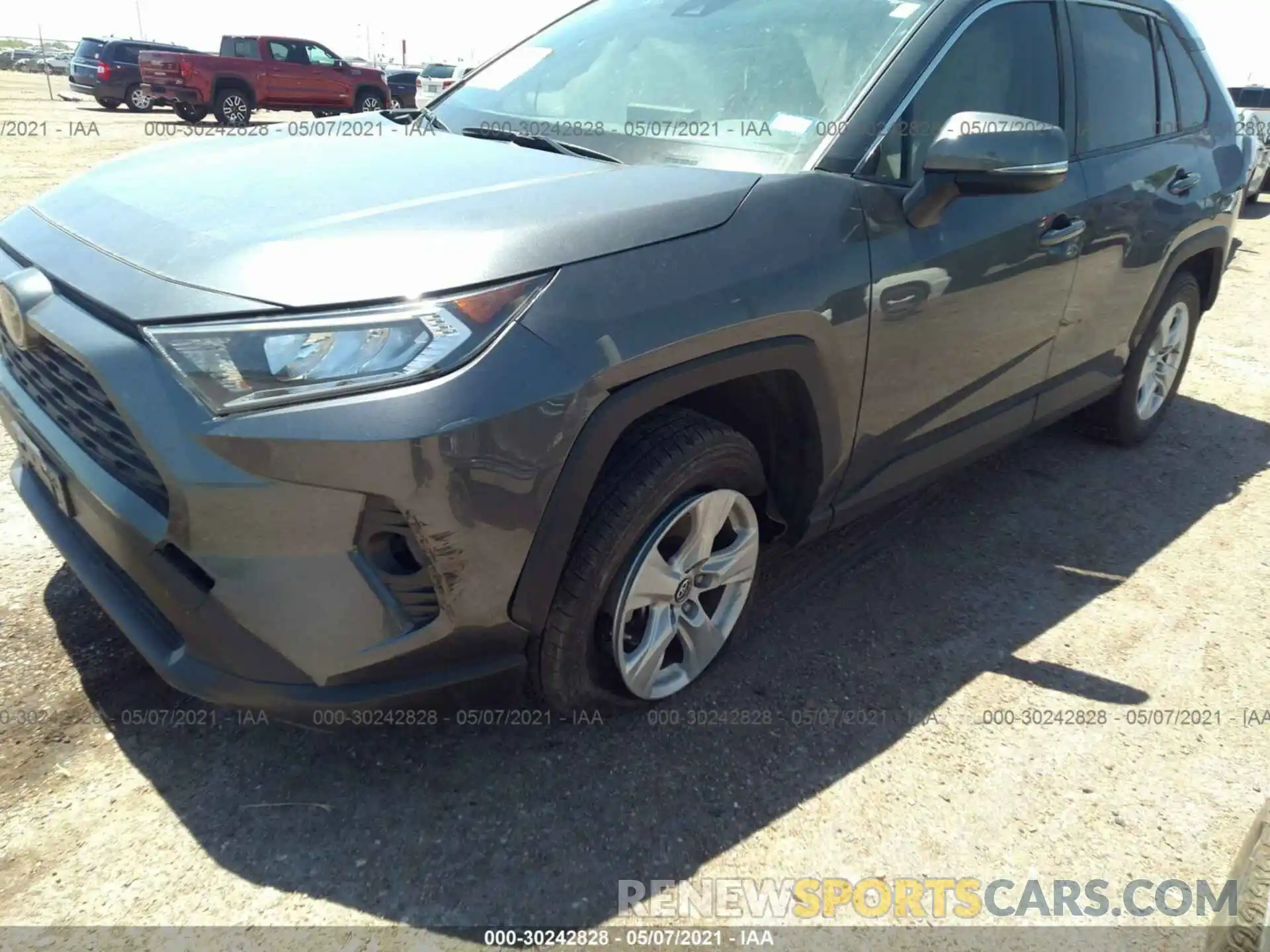 6 Photograph of a damaged car JTMW1RFV1KD022261 TOYOTA RAV4 2019