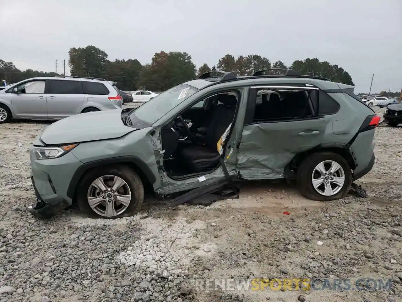 9 Photograph of a damaged car JTMW1RFV1KD022941 TOYOTA RAV4 2019