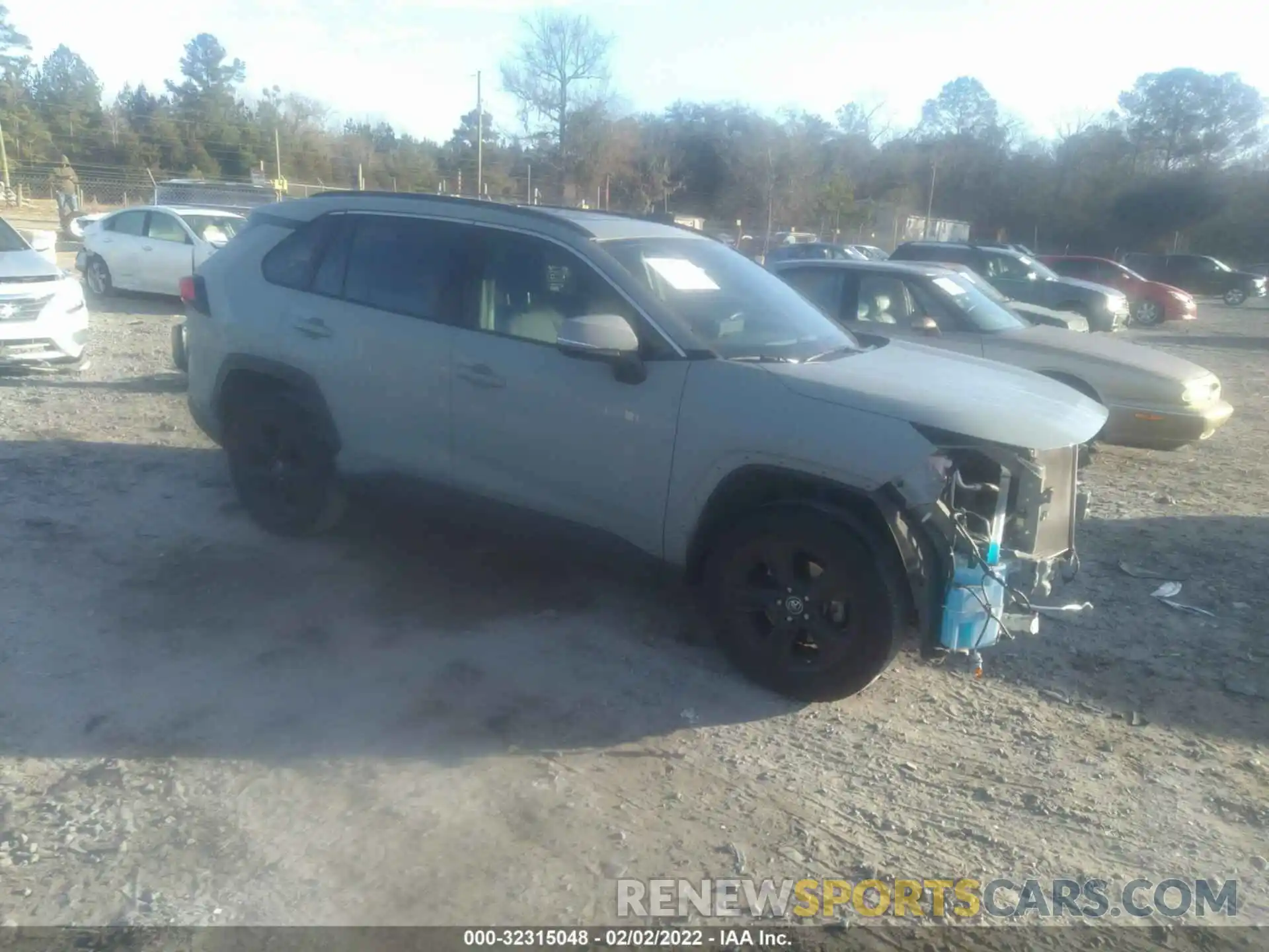 1 Photograph of a damaged car JTMW1RFV1KD023099 TOYOTA RAV4 2019