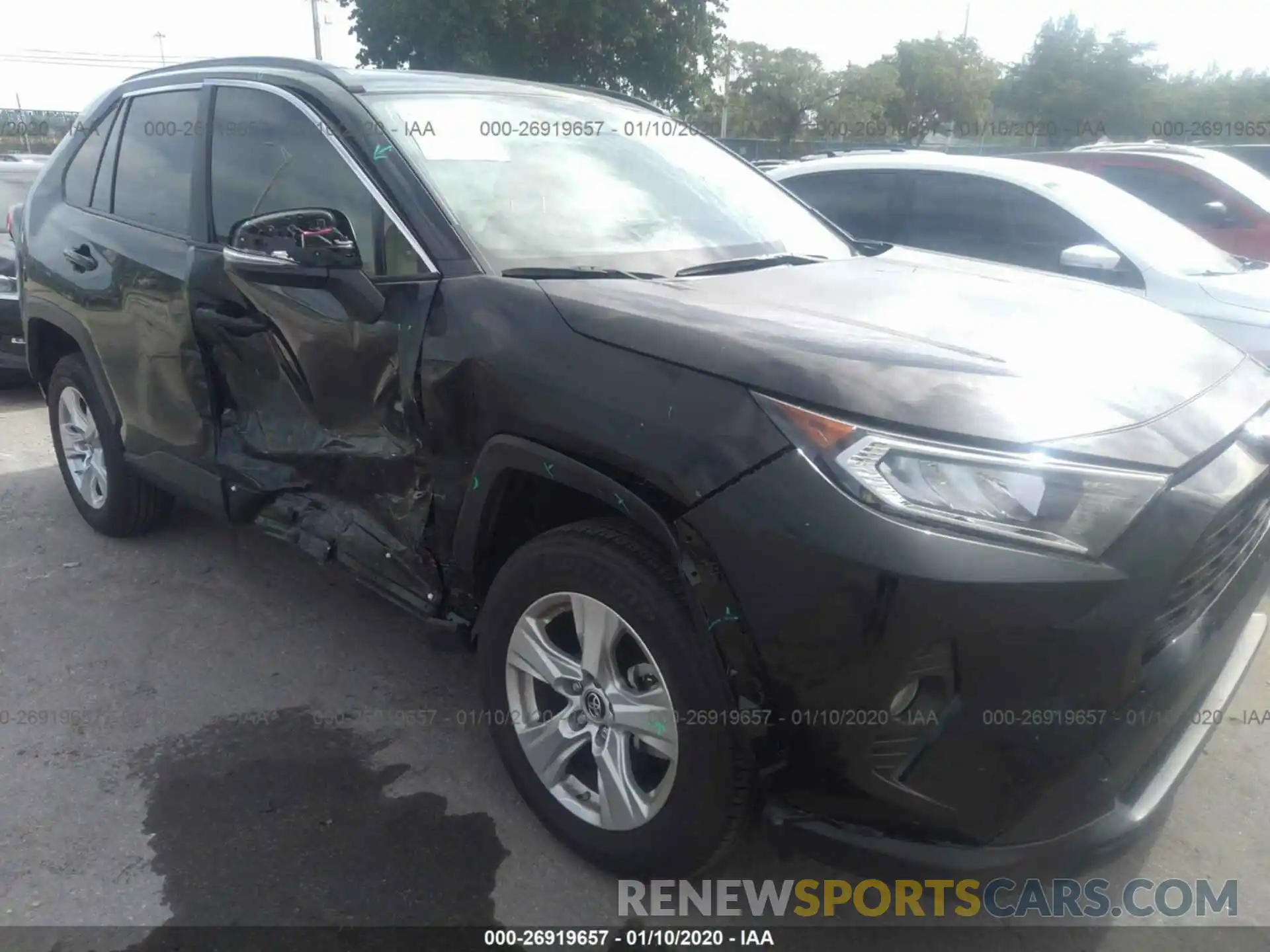 6 Photograph of a damaged car JTMW1RFV1KD025046 TOYOTA RAV4 2019