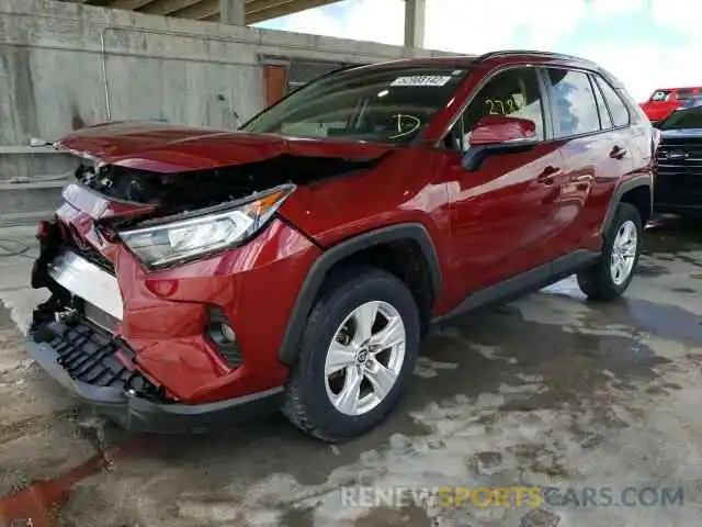 2 Photograph of a damaged car JTMW1RFV1KD030599 TOYOTA RAV4 2019